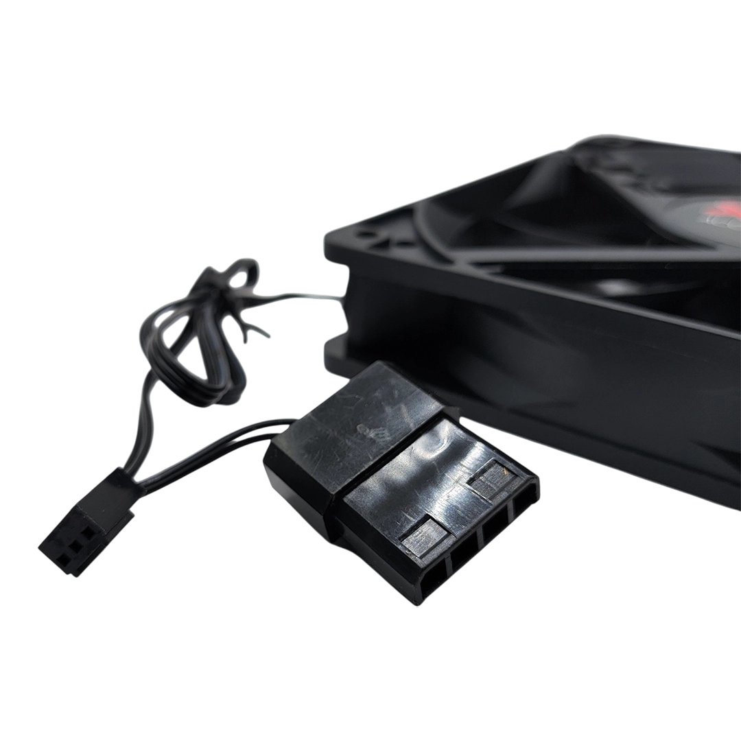 Ventilador 120mm Xcase Conexión Fan 3 pines y Molex 2000rpm