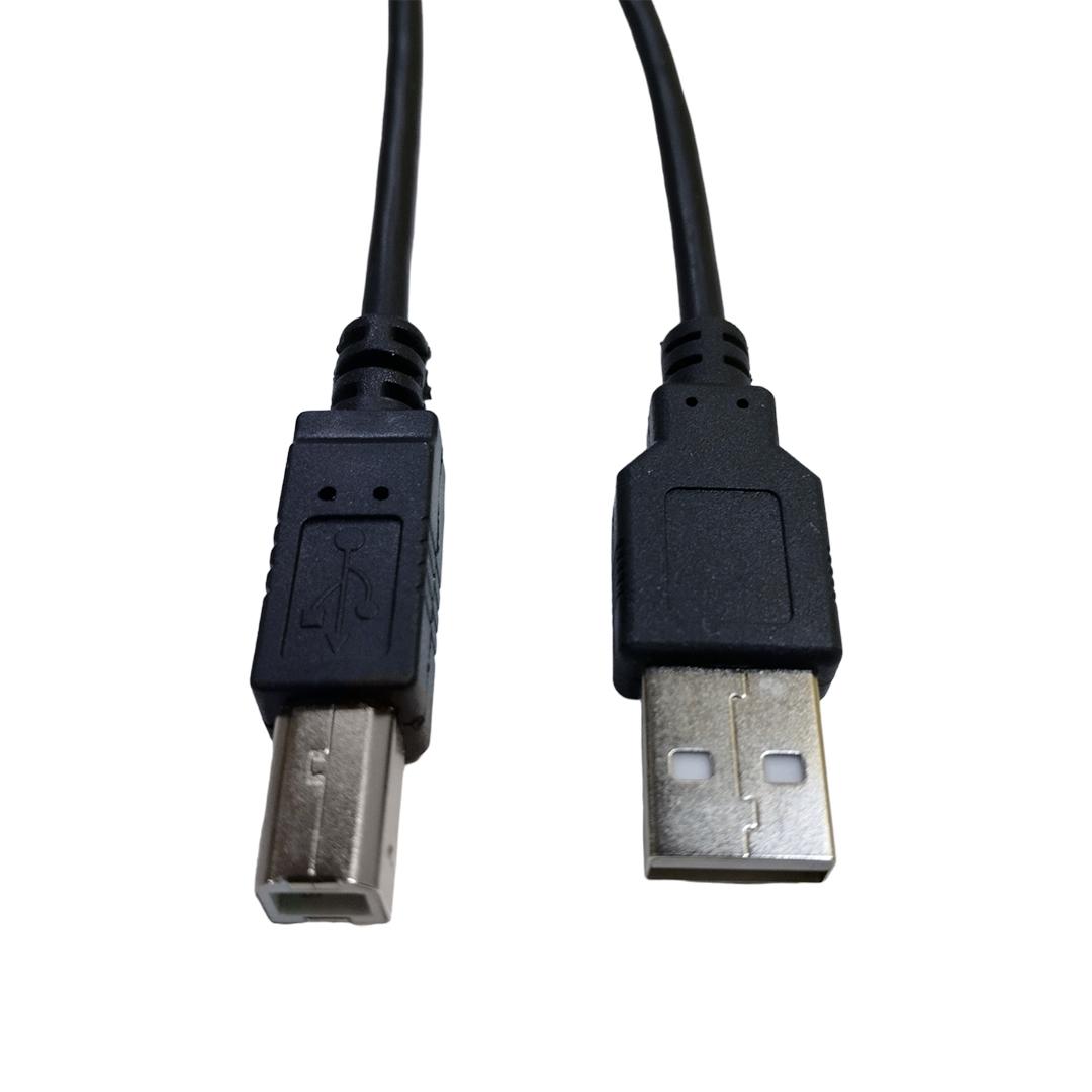 Cable Impresora USB 2.0 Macho A a Macho B 1.80 Metros