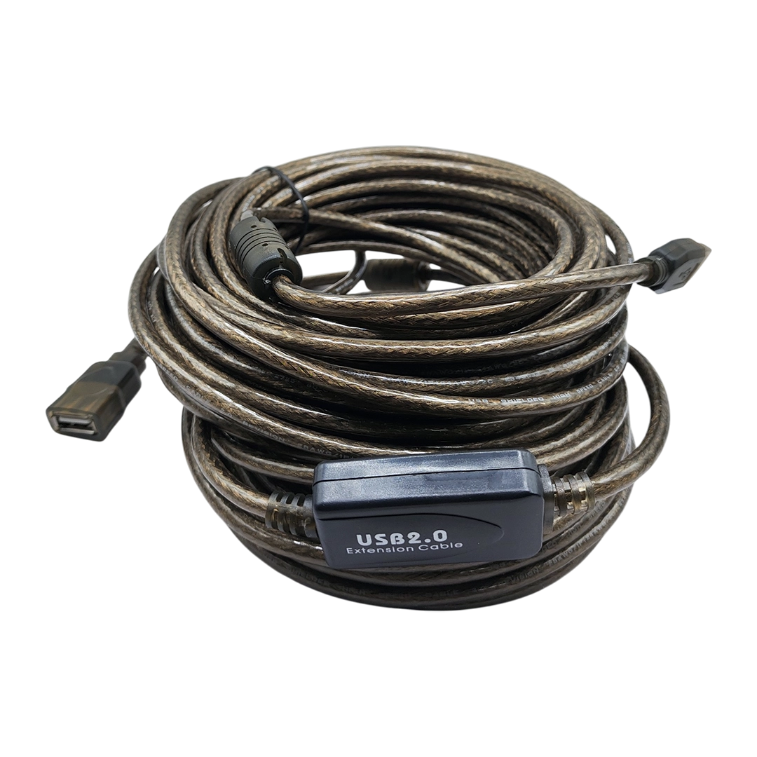 Extensión USB 2.0 Activa Macho a hembra de 15 Metros 480 MBPS