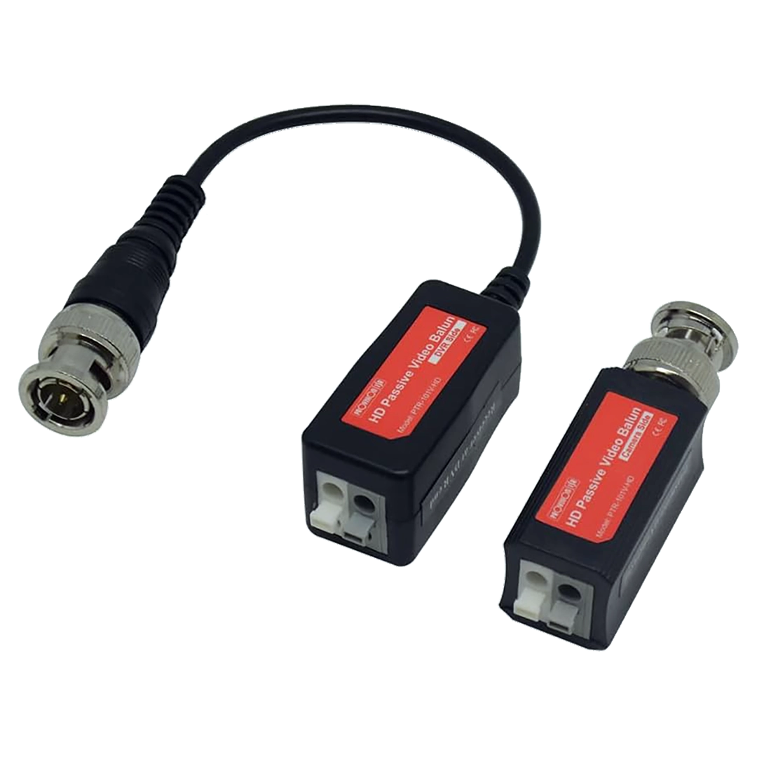 Tranceptor Balun Provision ISR PTR-101V-HD soporta 8MP BNC CCTV