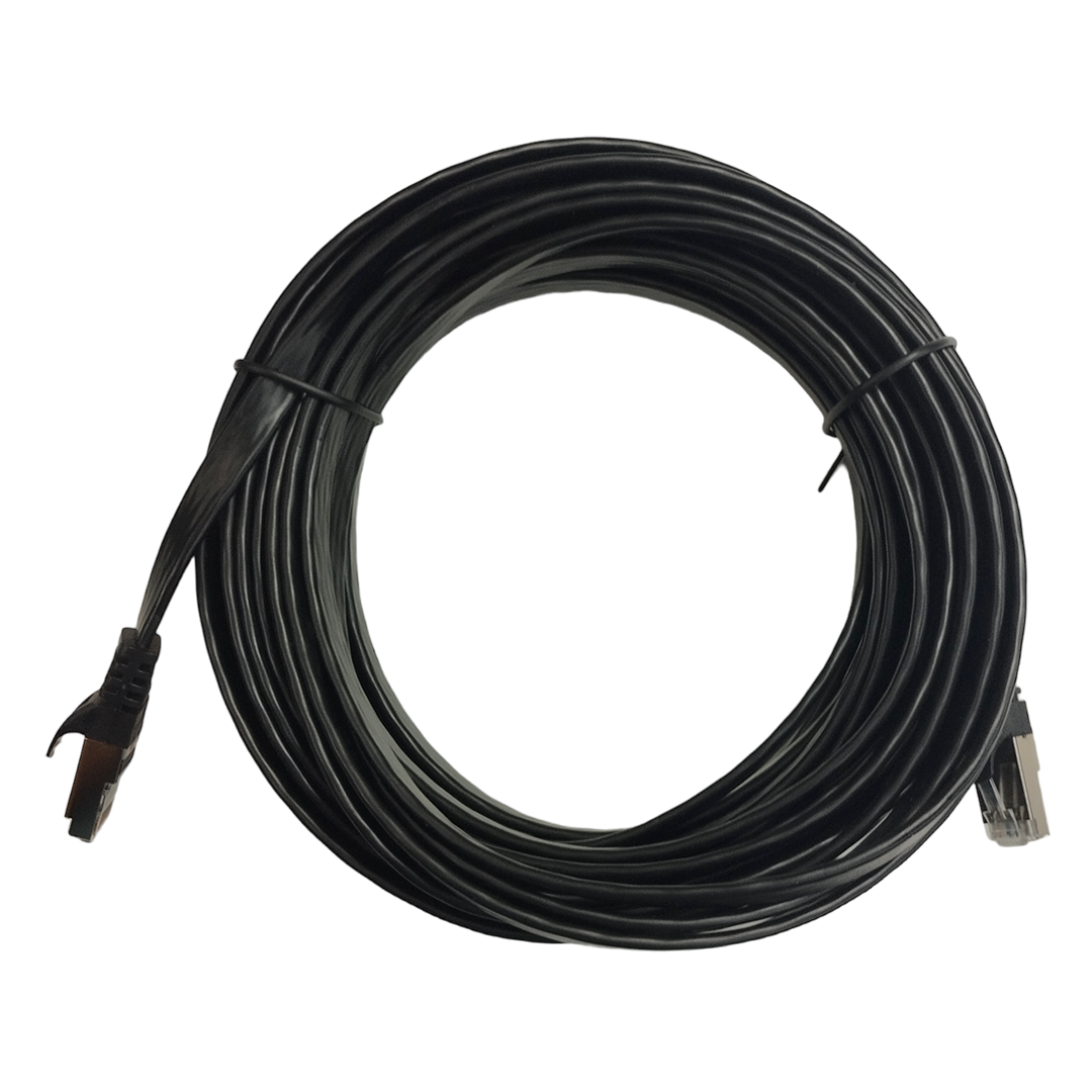 Cable Plano de Red 10 Metros Patch Cord RJ45 Cat 7 Ethernet