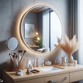 Round LED Vanity Mirror
