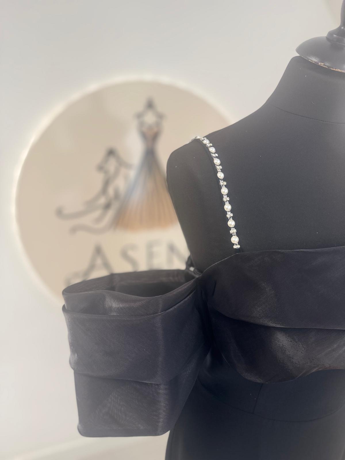 Robe de soirée noire
