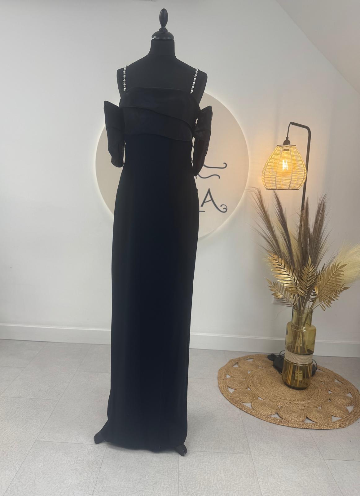Robe de soirée noire