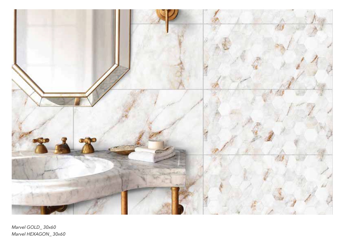 Marvel Hexagon 30x60