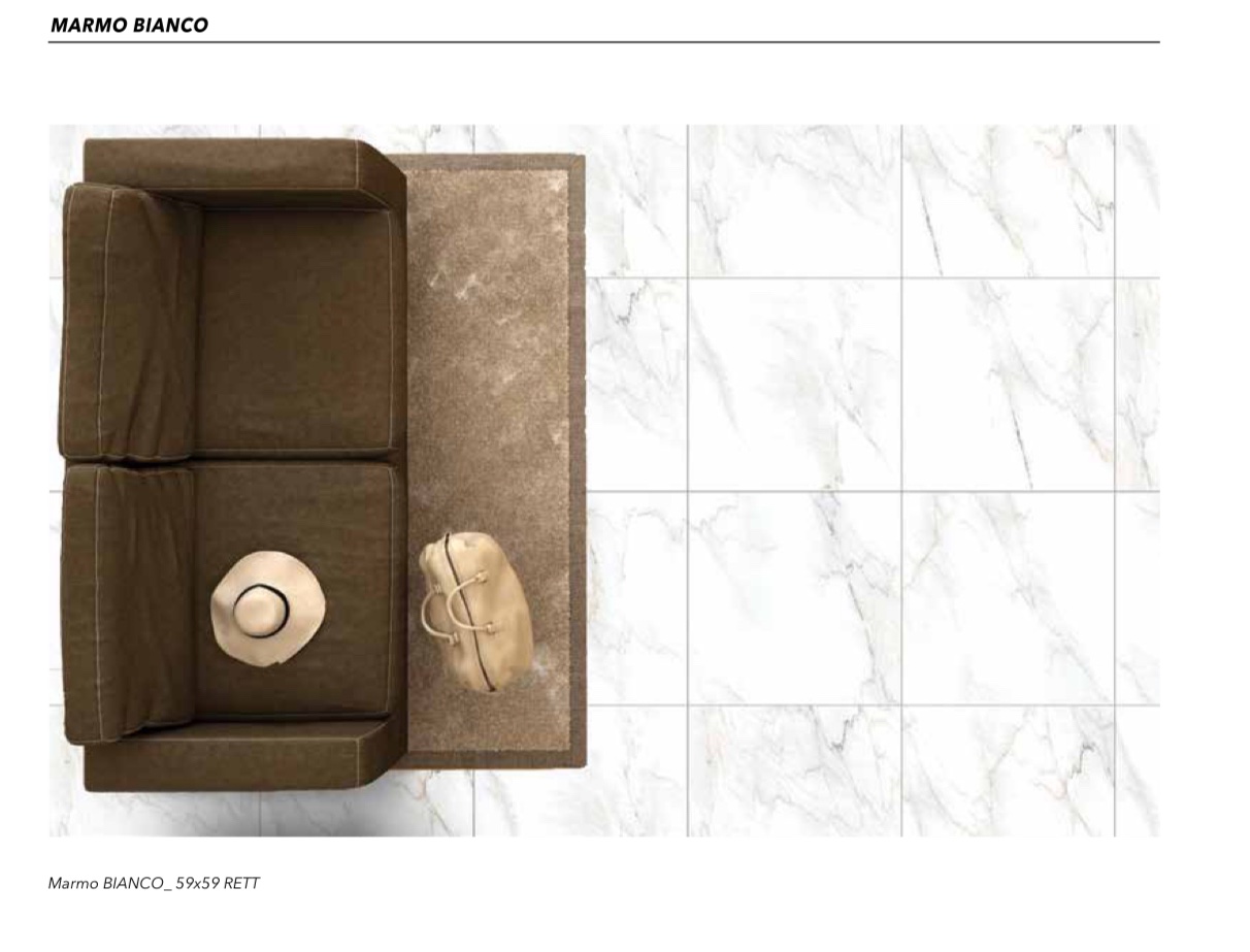 Marmo Bianco 59x59