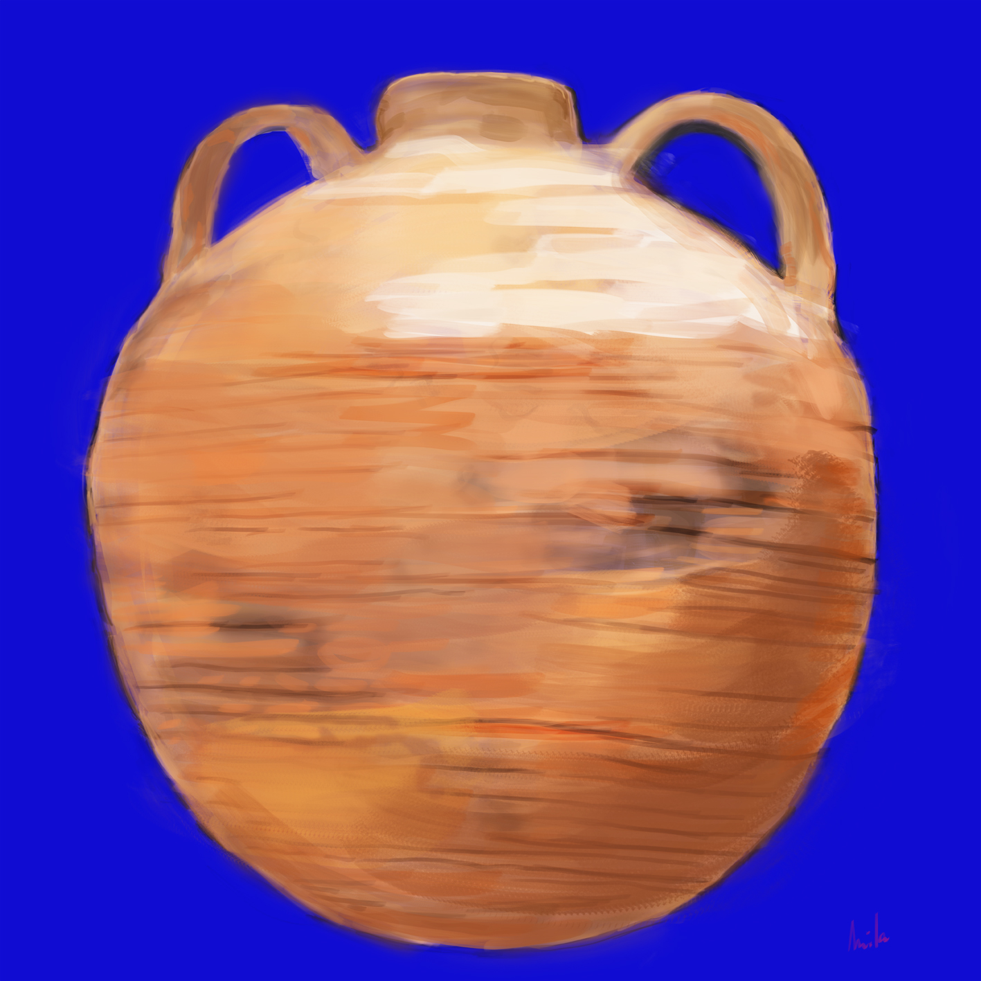 Jarra de barro antigua