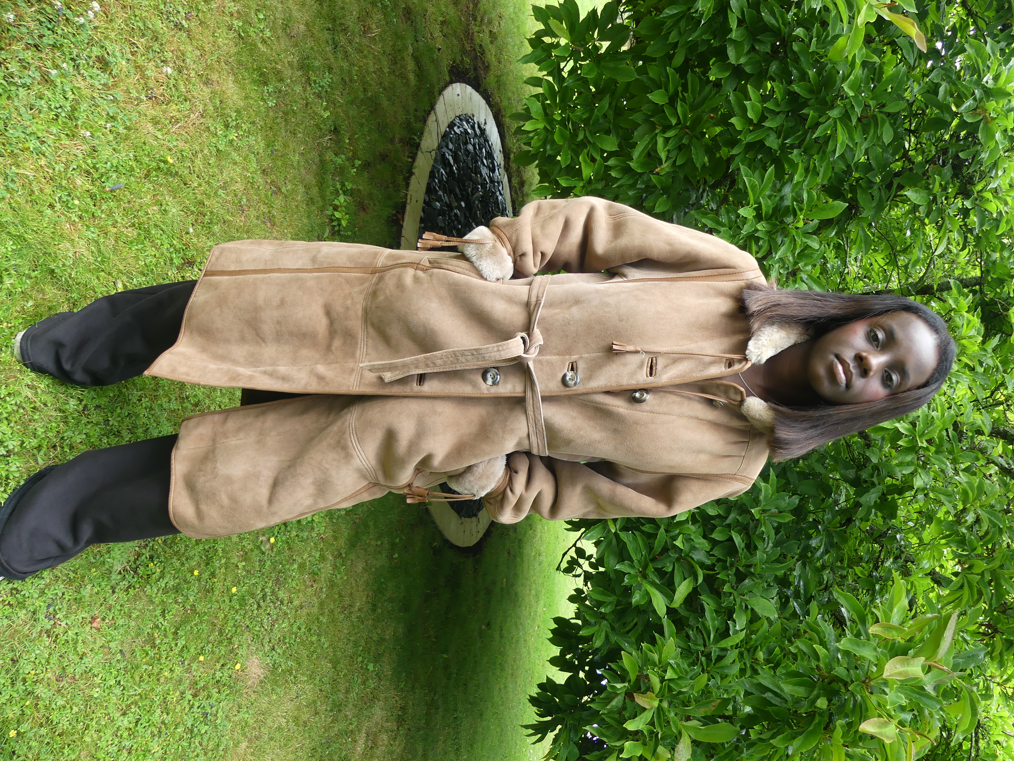 Manteau cuir 