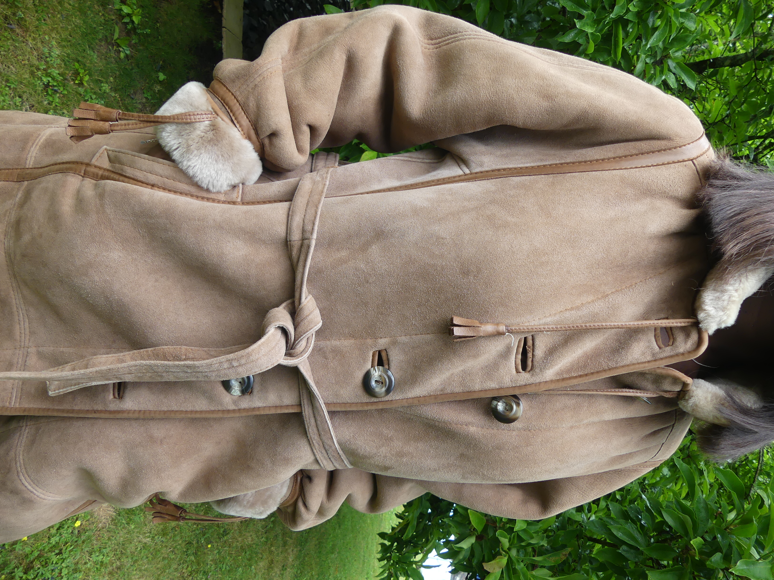 Manteau cuir 