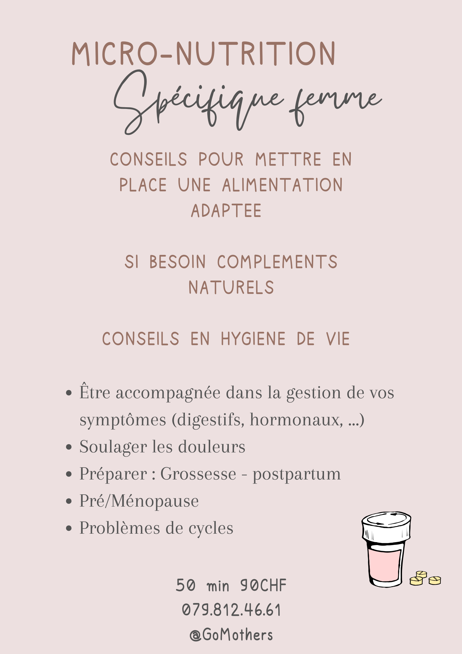 Séance de micro-nutrition