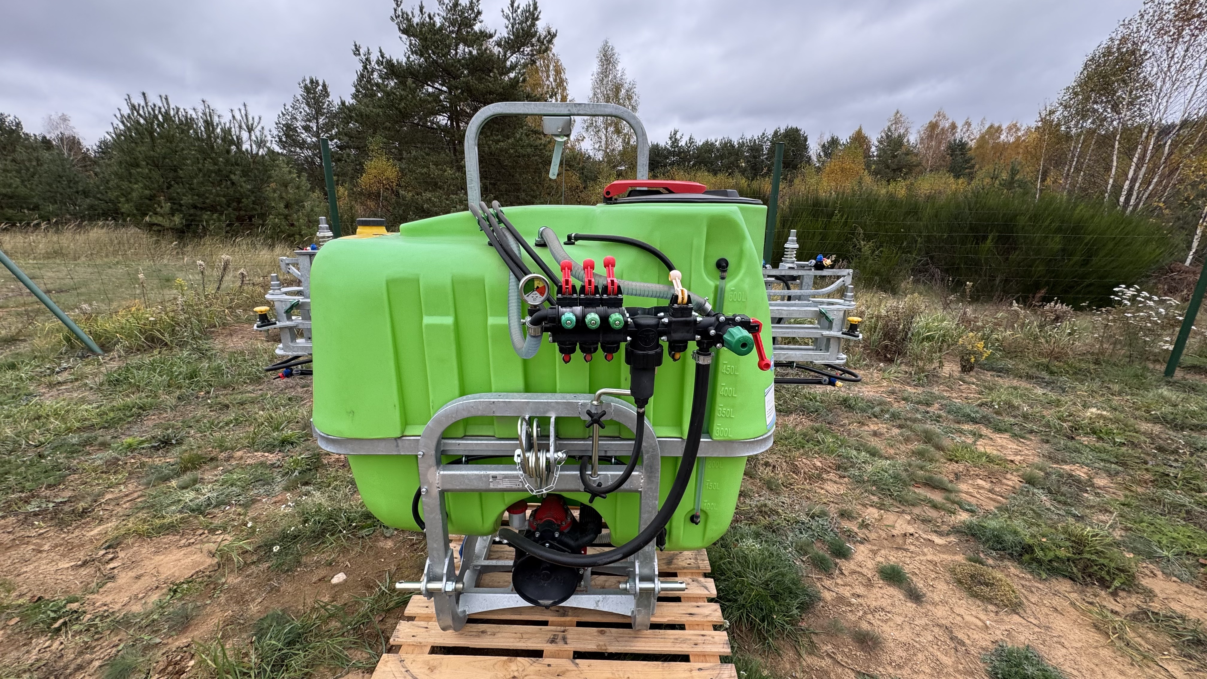 Chemikalų purkštuvai Tolmet 600L