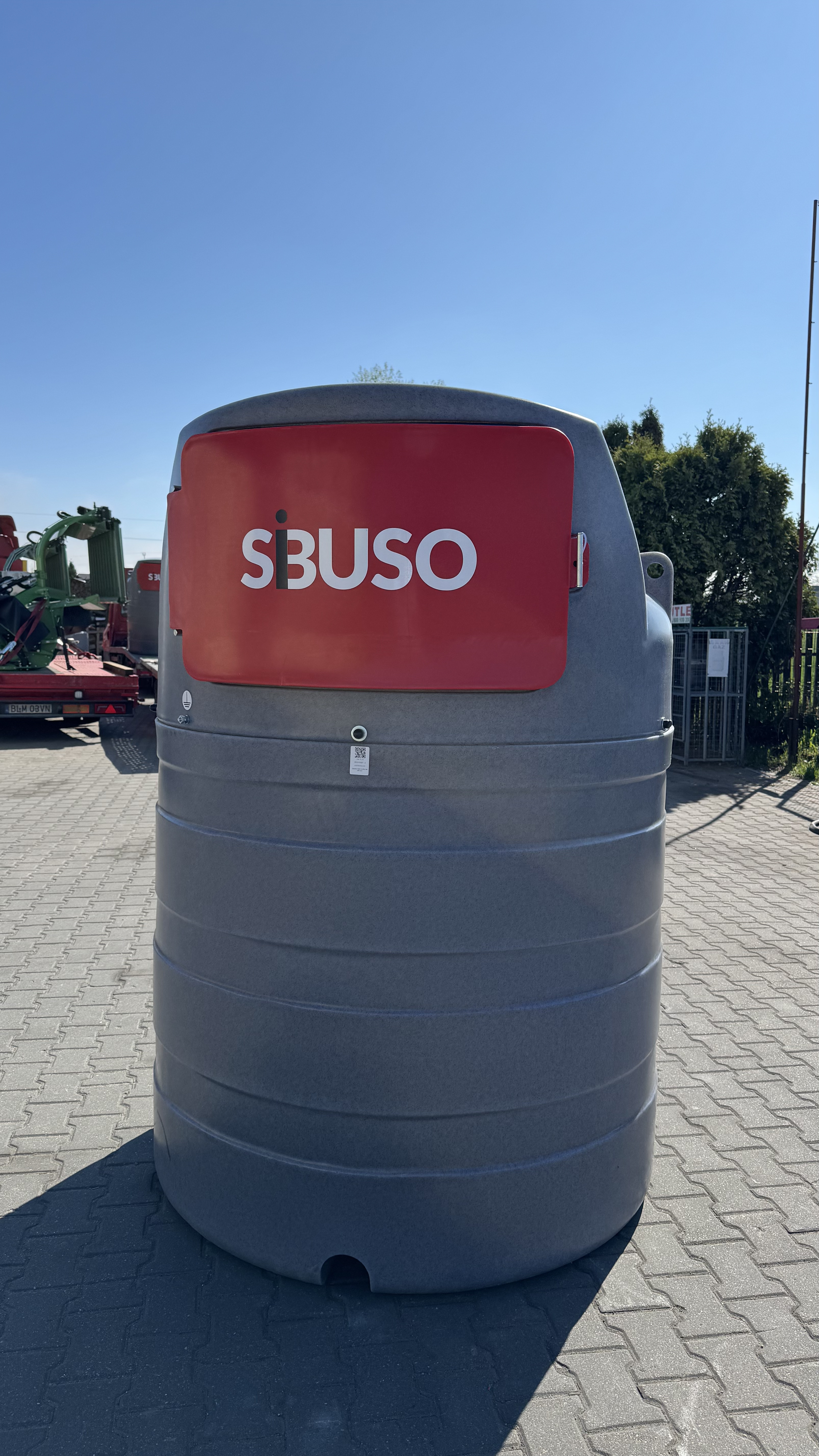 Stacionari dvisienė kuro talpykla SiBUSO 1500L