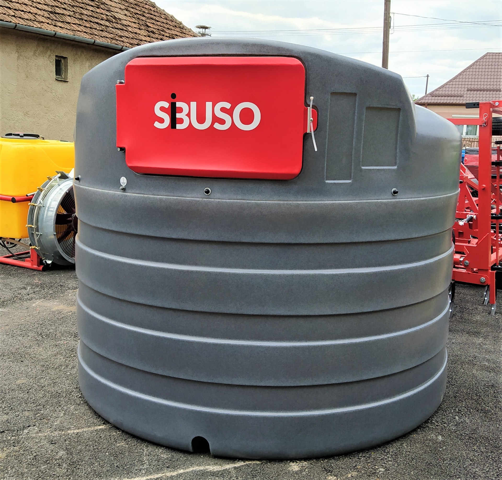 Stacionari dvisienė kuro talpykla SiBUSO 5000L