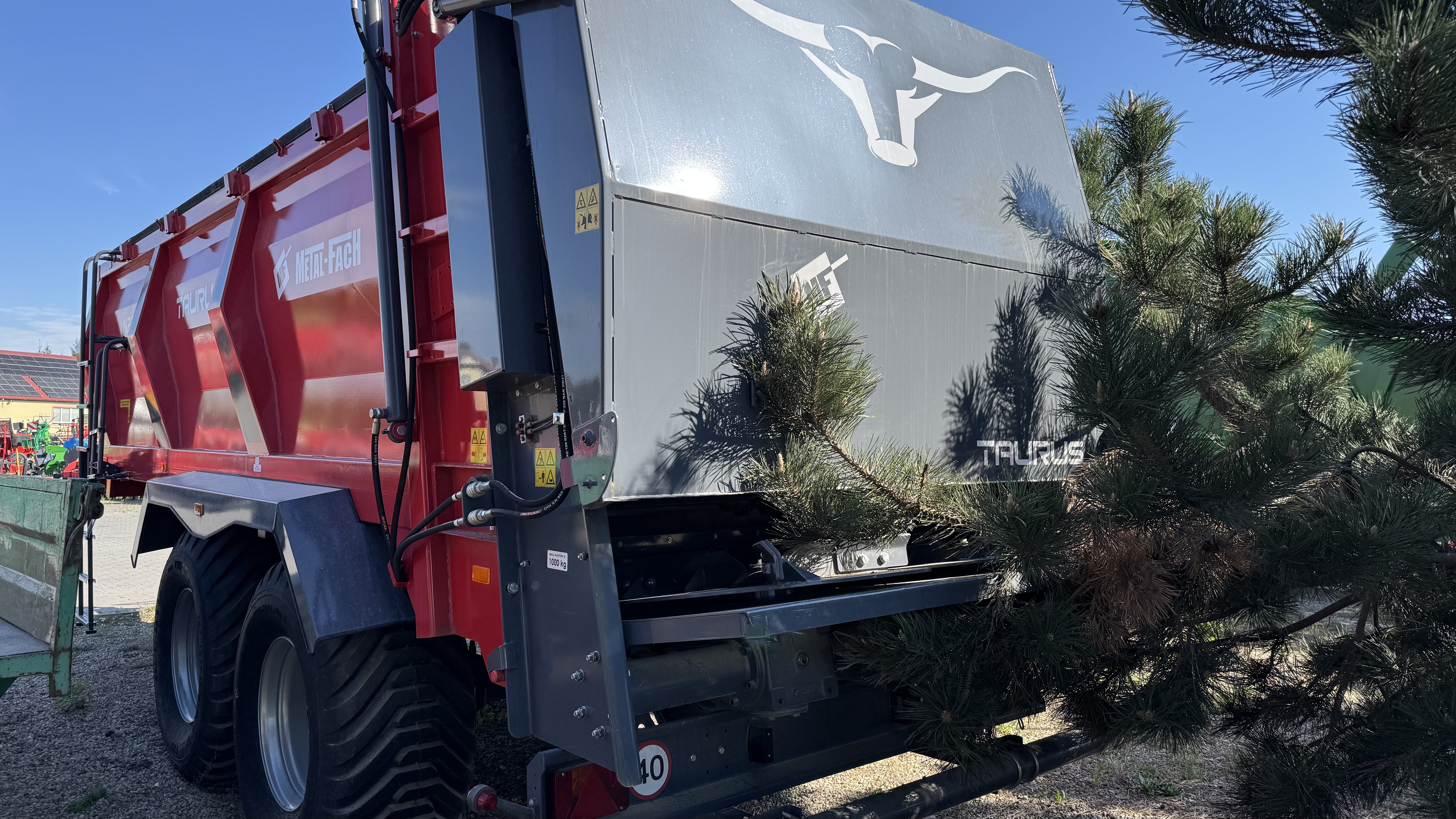 Mėšlo kratytuvai "Metal-Fach N272/1 Taurus", 12000 kg