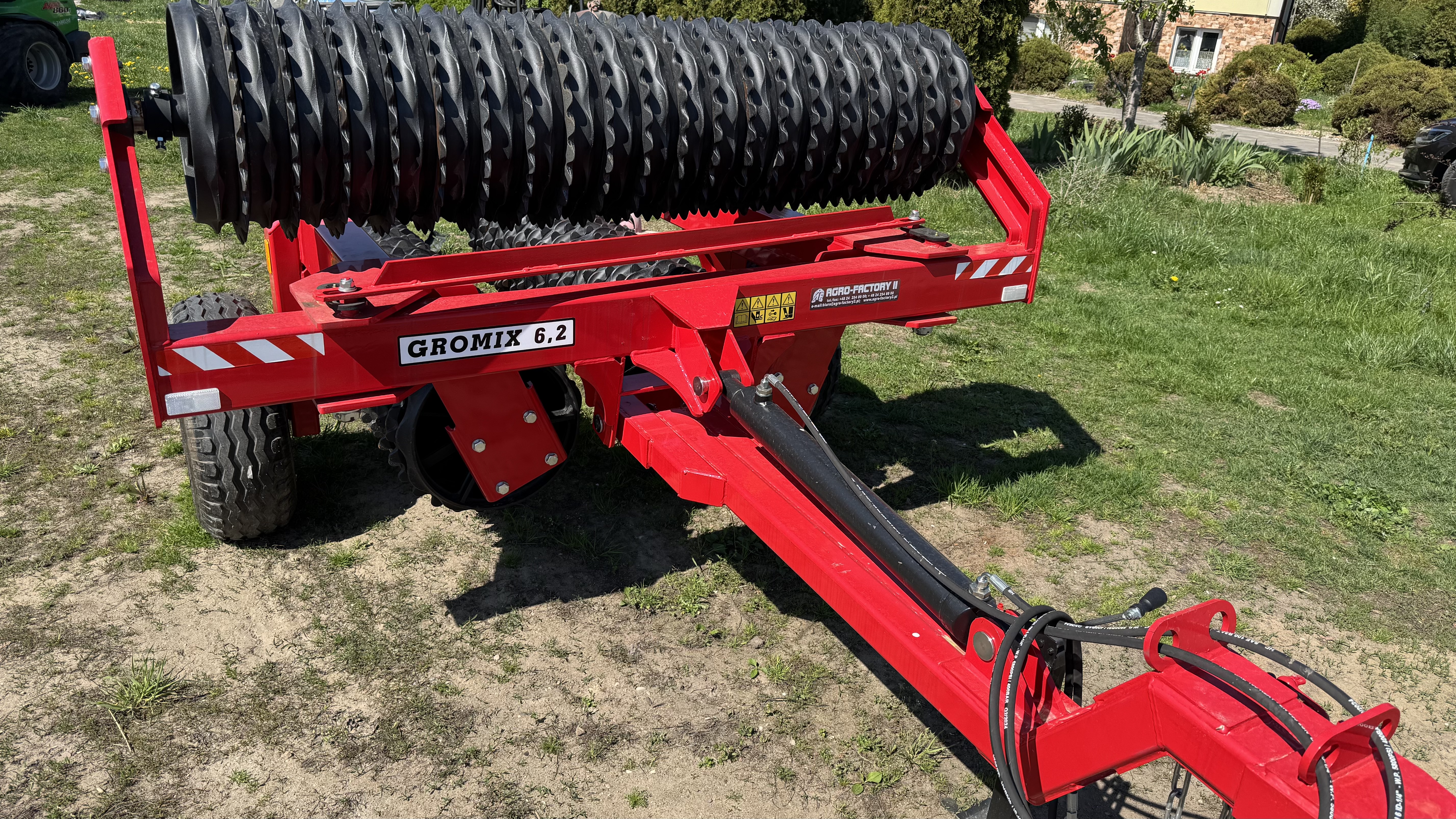 Prikabinami kembridžio tipo volai AgroFactory II GROMIX 