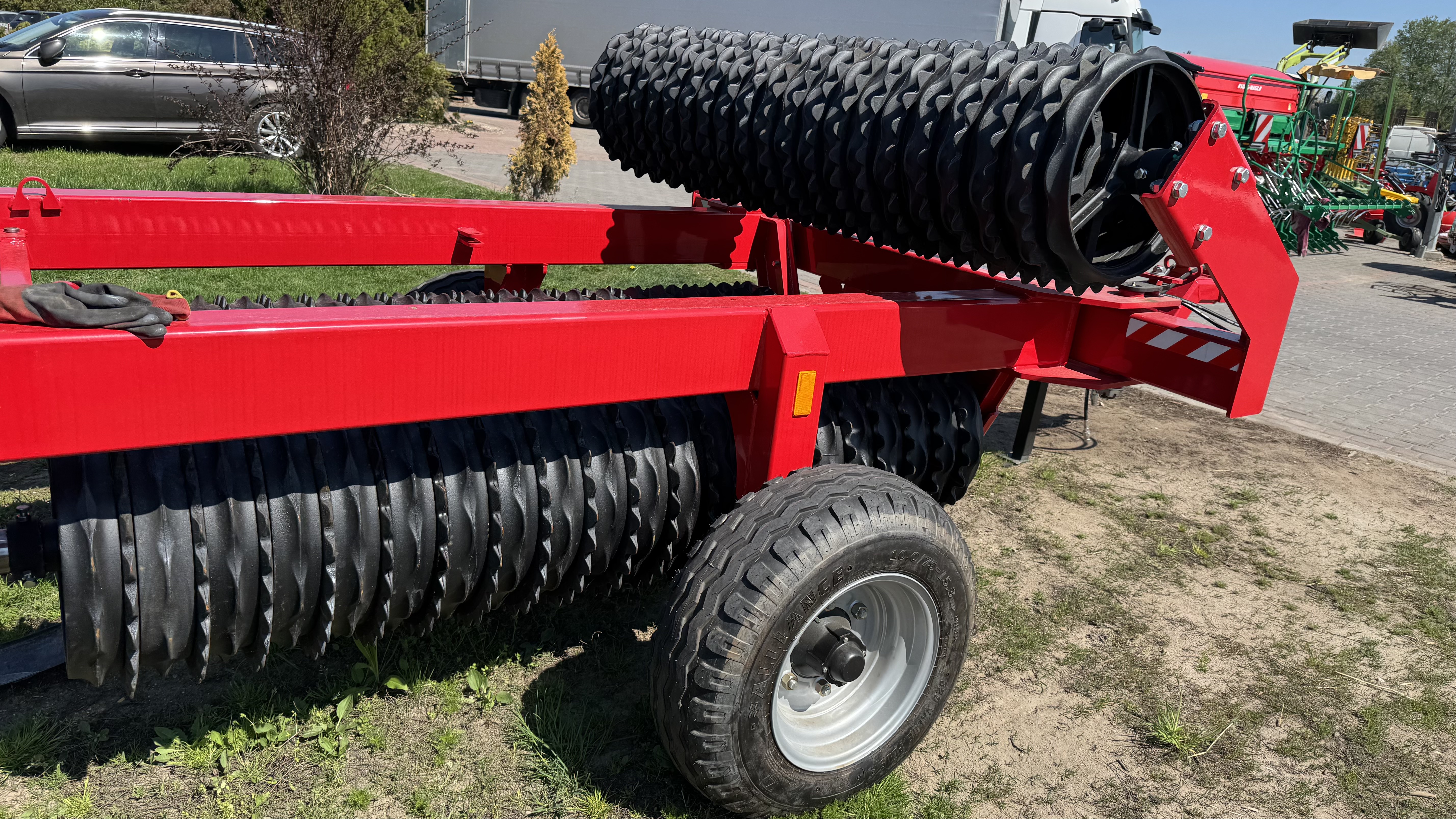 Prikabinami kembridžio tipo volai AgroFactory II GROMIX 