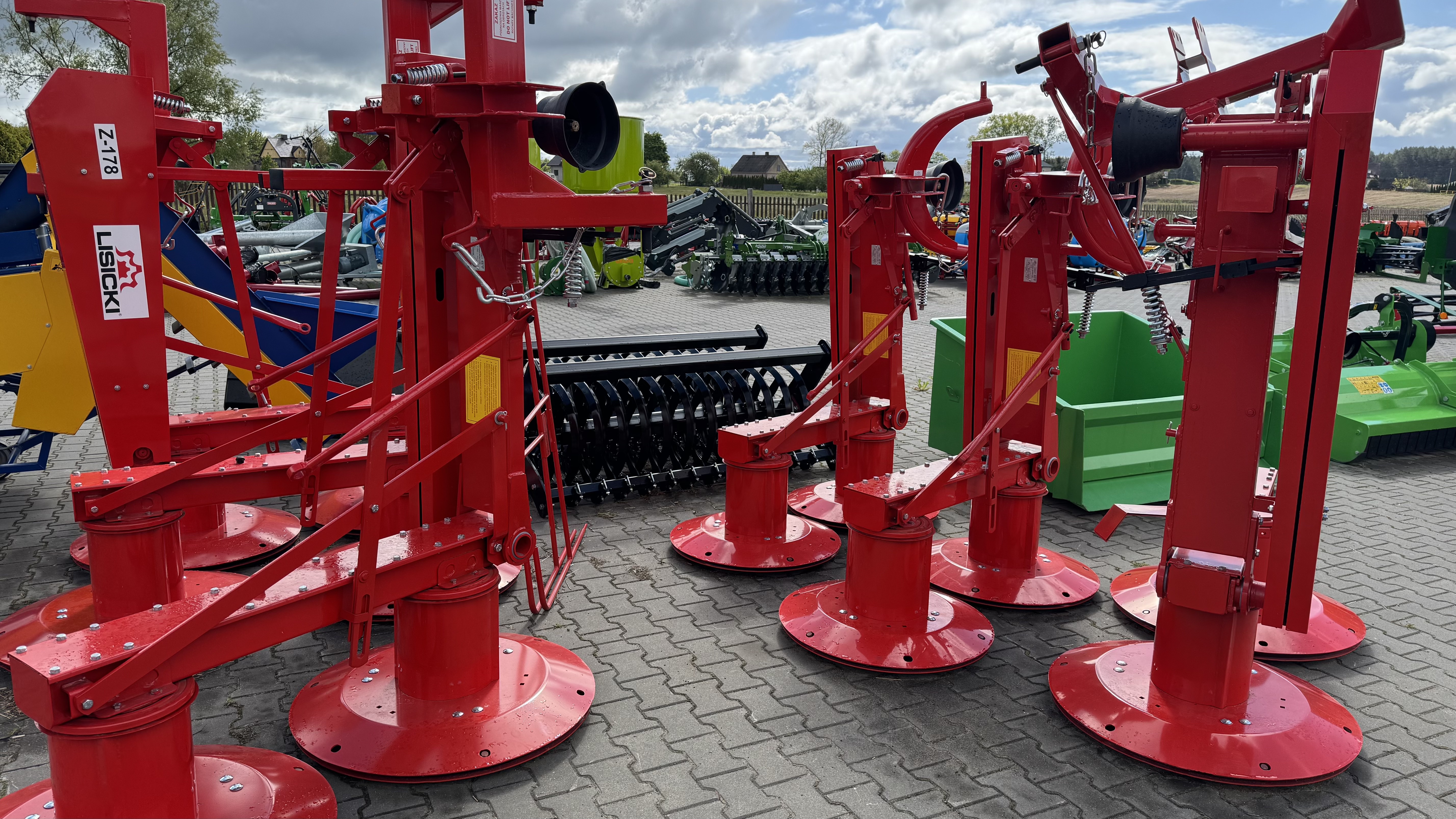 Būgninė šienapjovė Lisicki Z 178 su hidraulika