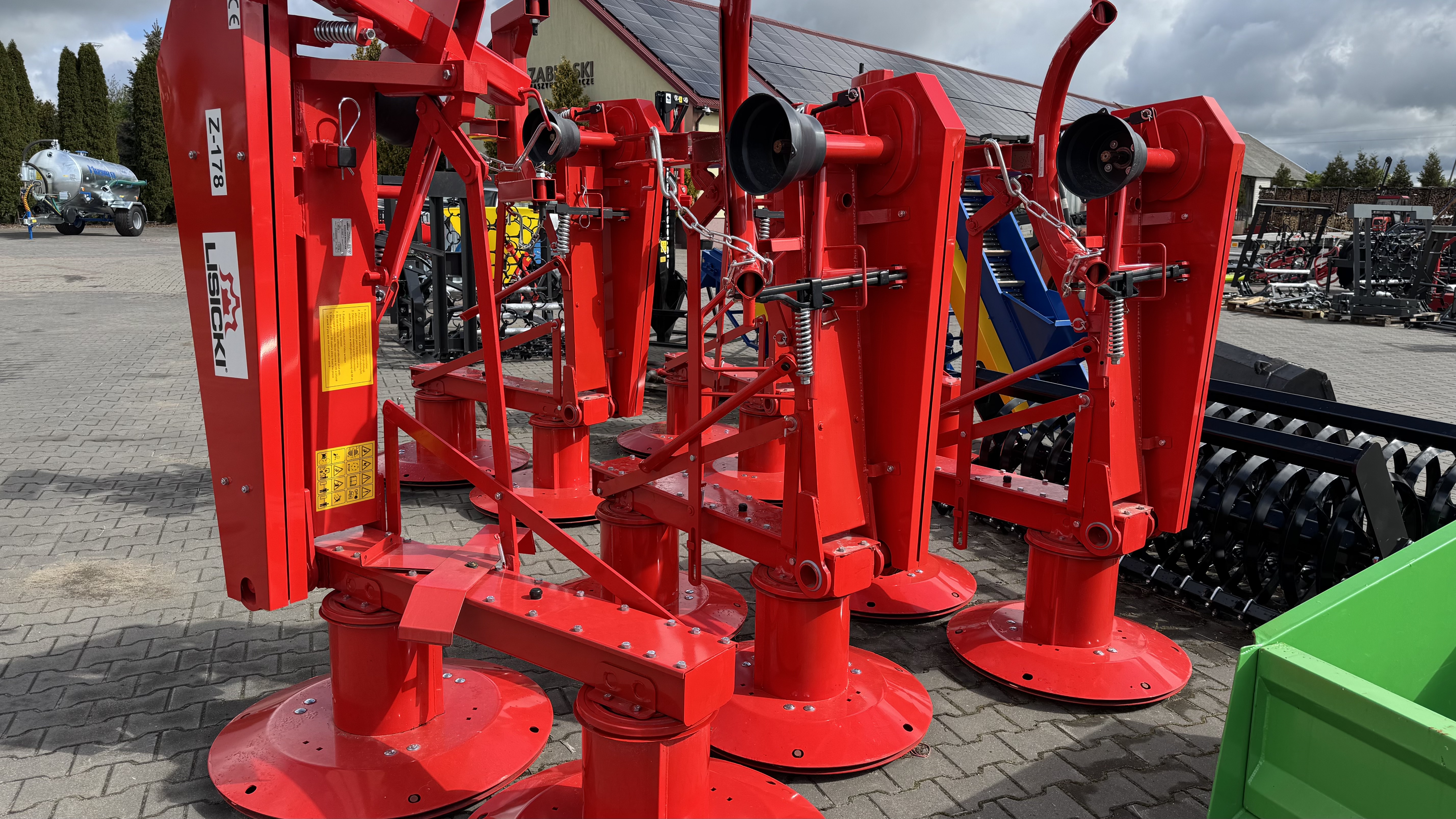 Būgninė šienapjovė Lisicki Z 178 su hidraulika