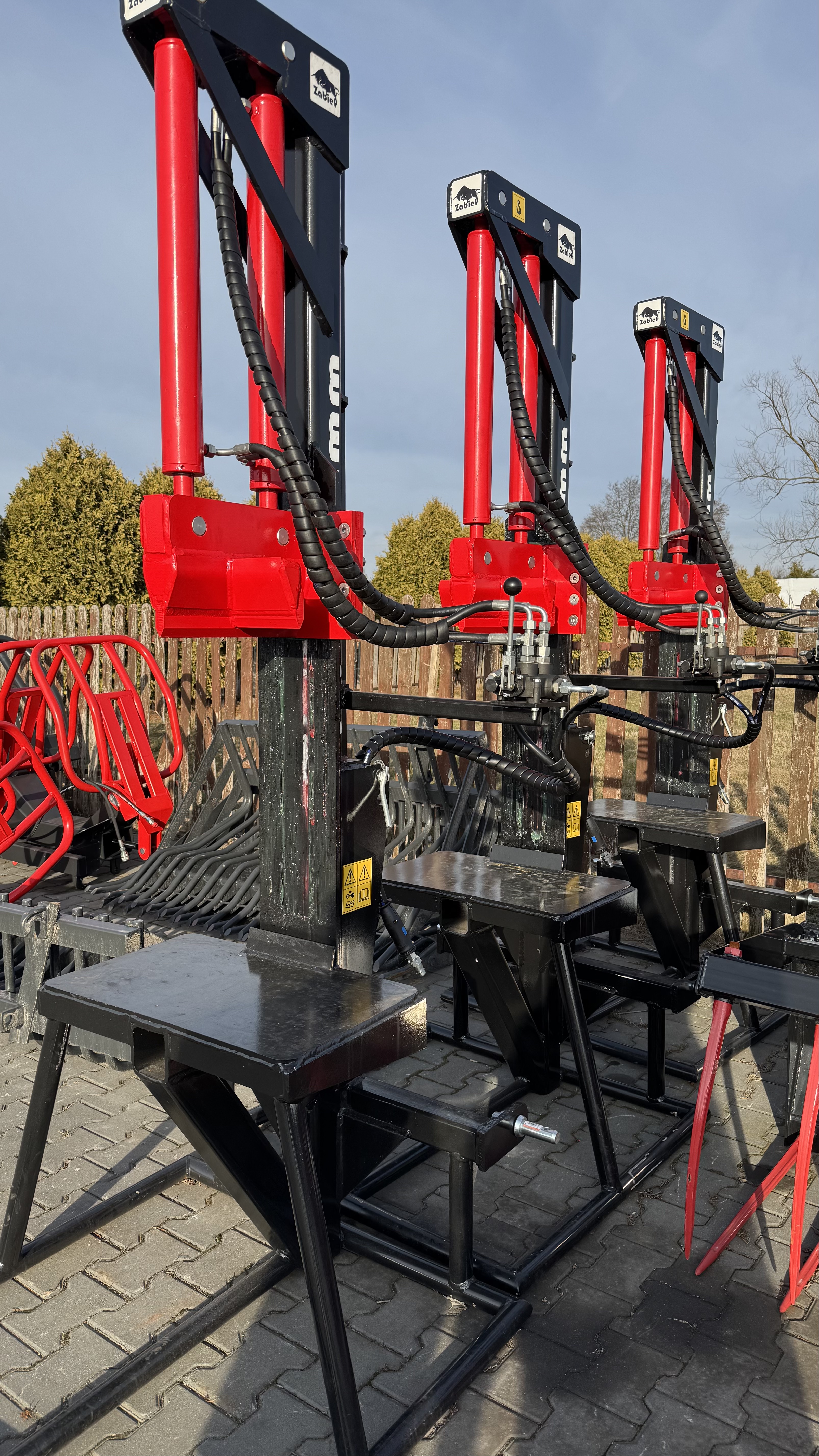 Vertikali, hidrauline malkų skaldyklė ZABIEL