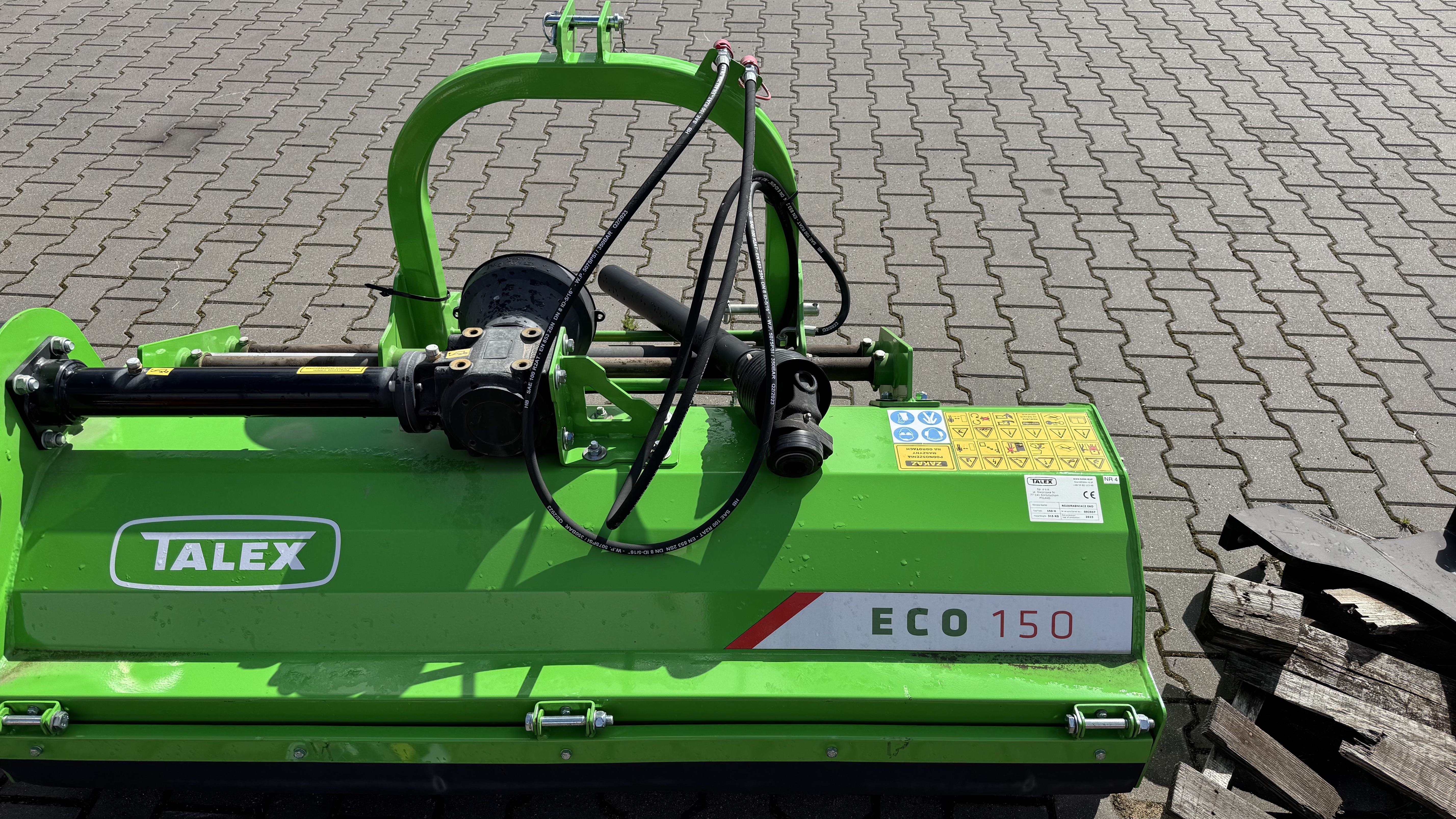 Plaktukiniai smulkintuvai mini traktoriukams "Talex Eco"