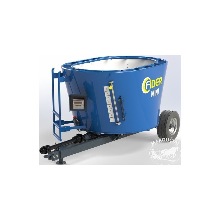 Rulonų smulkintuvai - dalytuvai "Zamet Fider Mini 