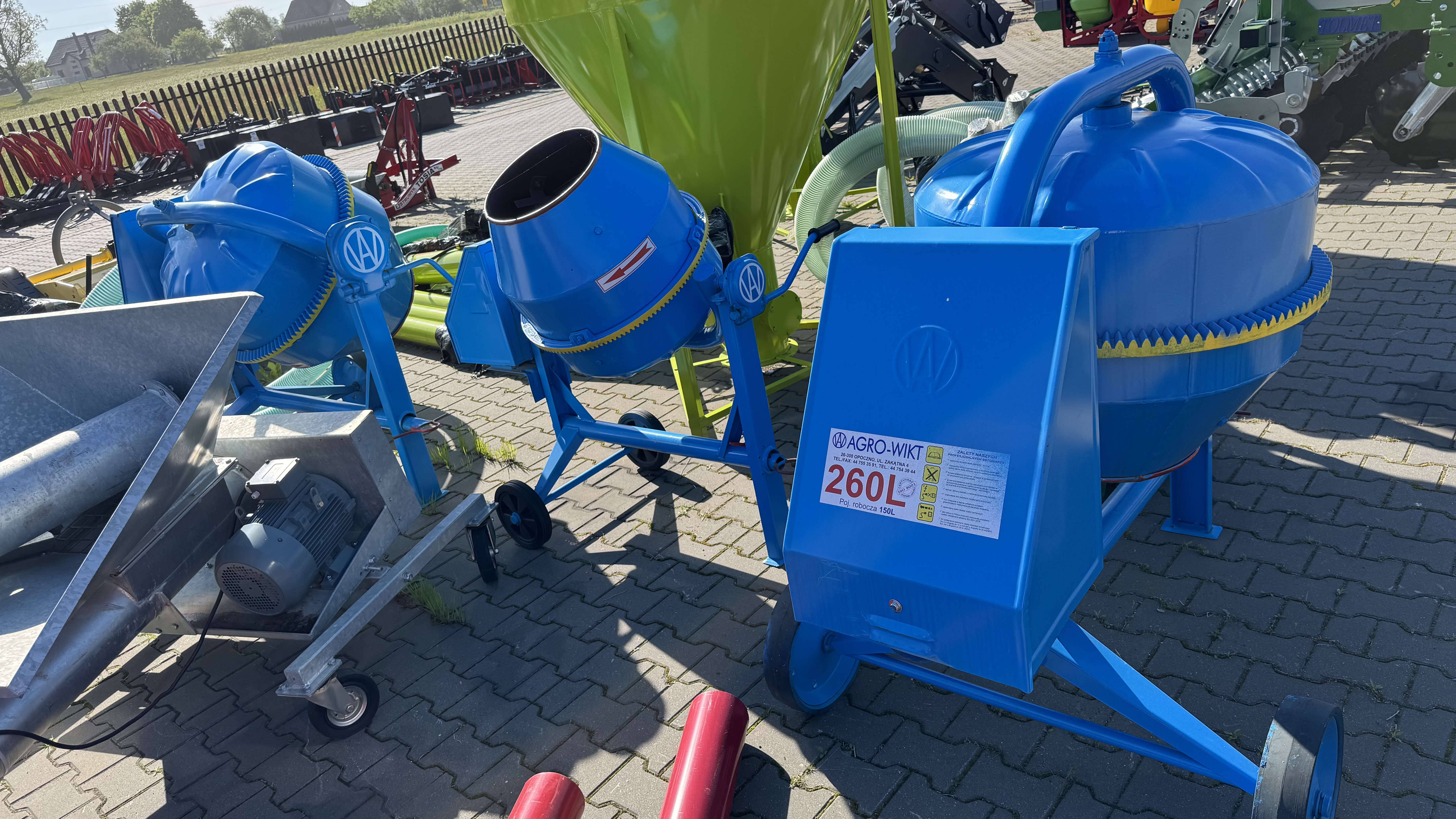 Betono maišyklės "Agro-Wikt BWJ, BWA"