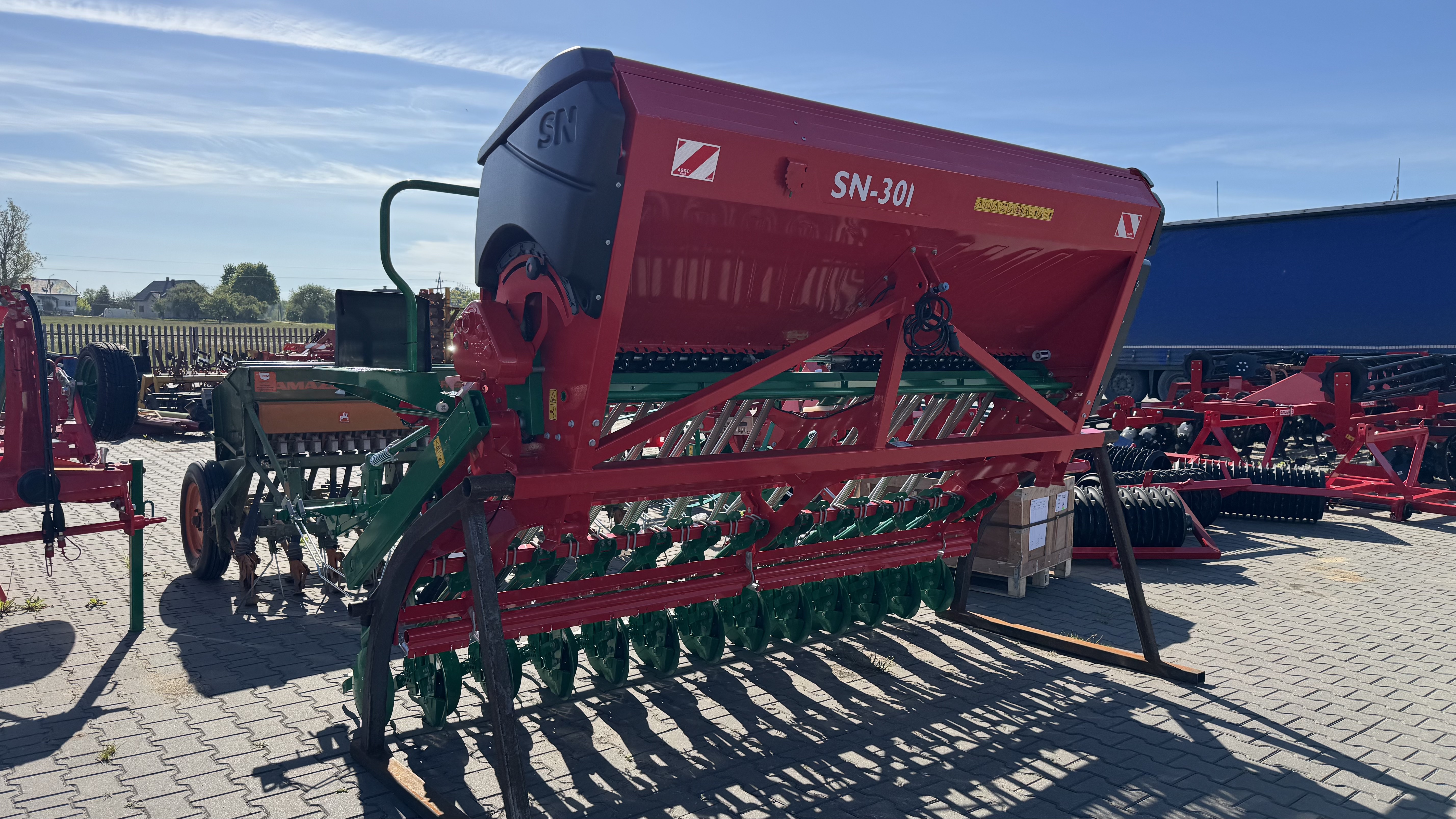 AGRO-MASZ mechaninė sėjamoji SN301