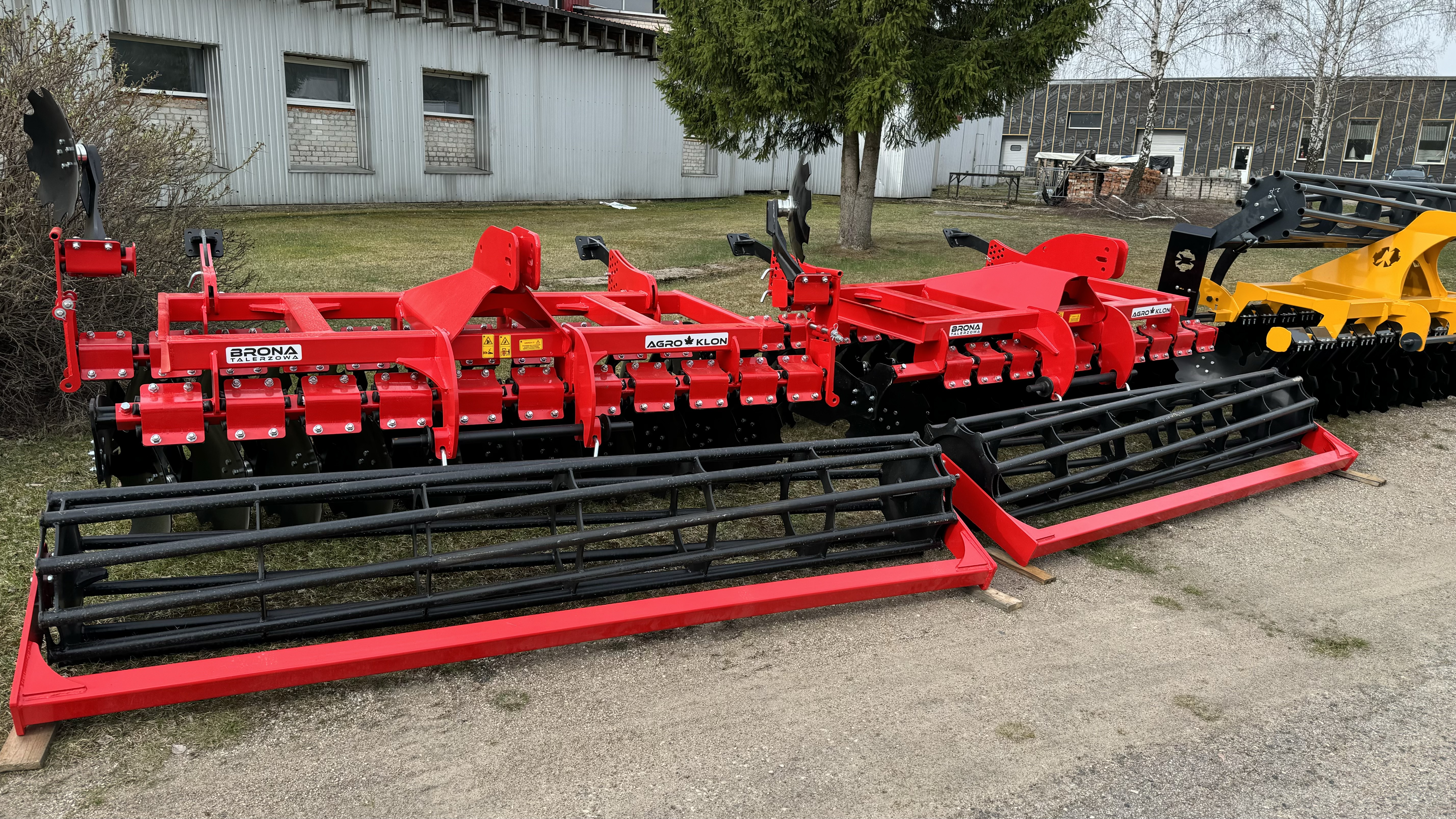 Lėkštiniai skutikai AGROKLON