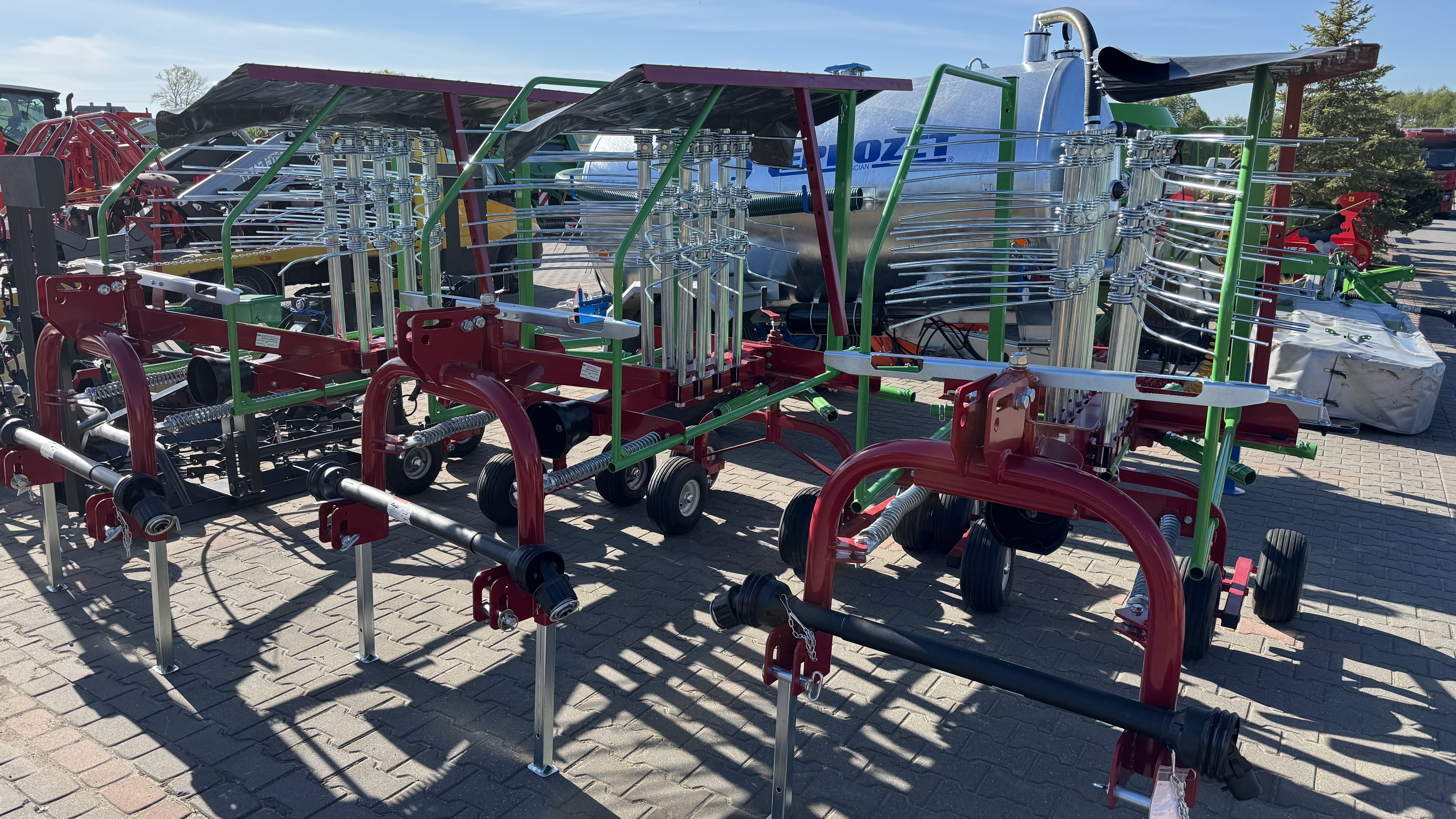 Grėbliai Pronar ZKP