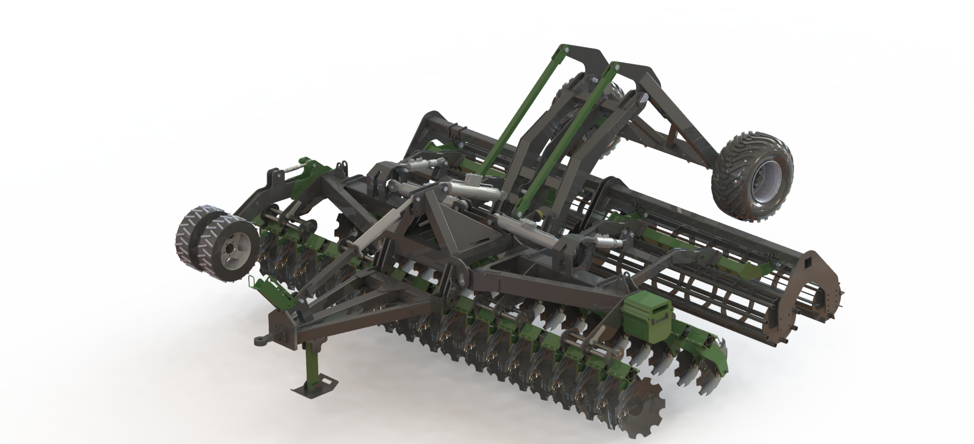 Sunkus lėkštinis skutikas Awemak Titan BTA