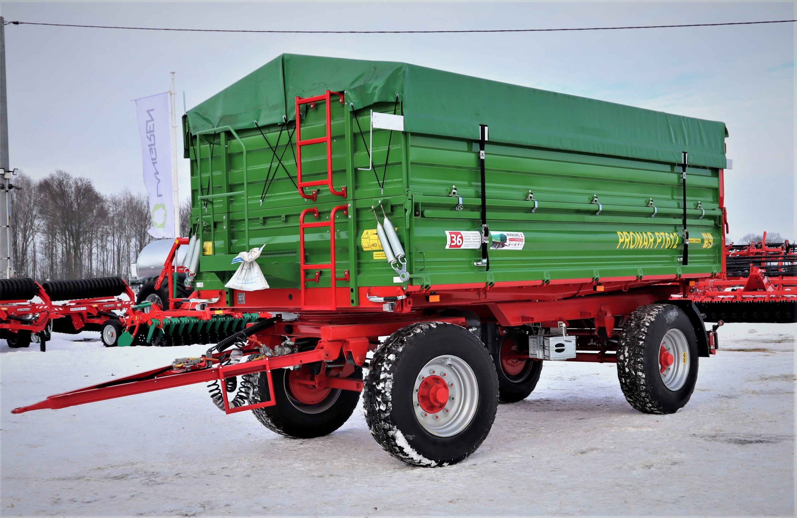 Priekaba "Pronar PT612", 12135 kg