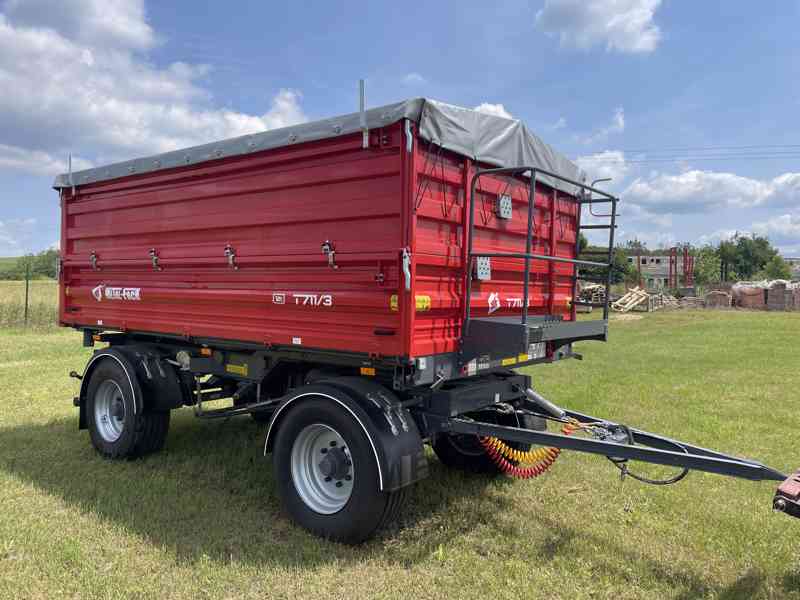 Priekabos Metal-Fach T711/3 12000kg