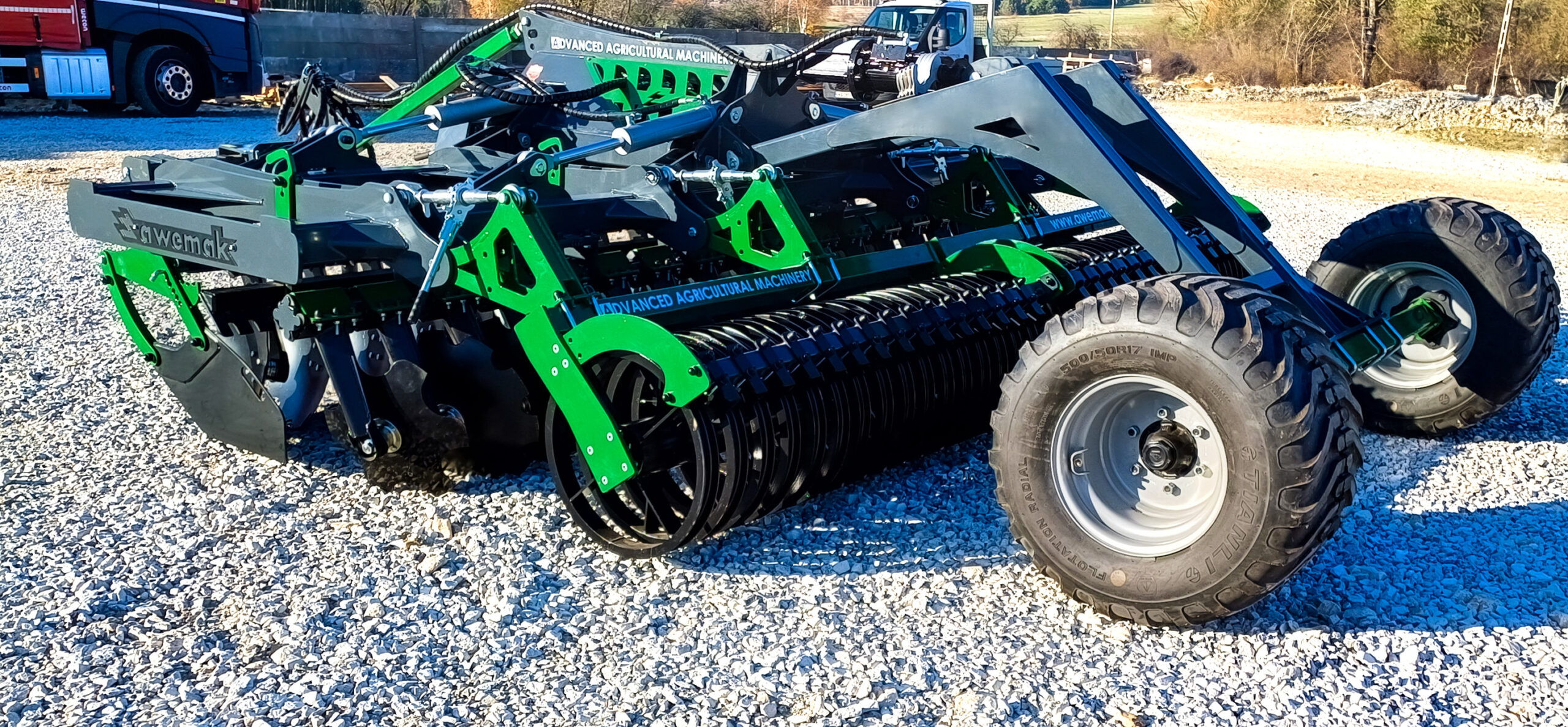 Prikabinamas lėkštinis skutikas Awemak Ares BTHX