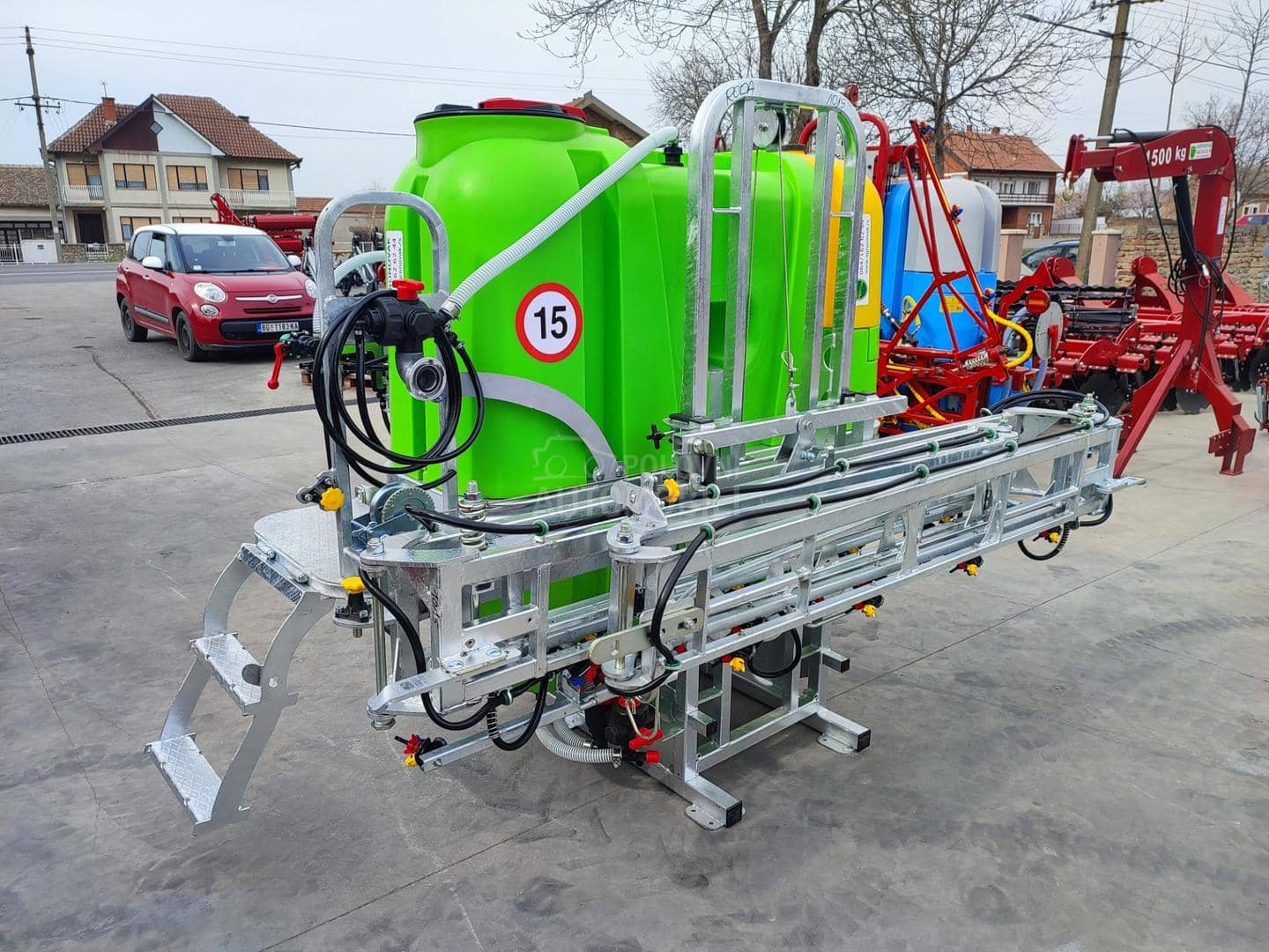Chemikalų purkštuvas Tolmet 800L