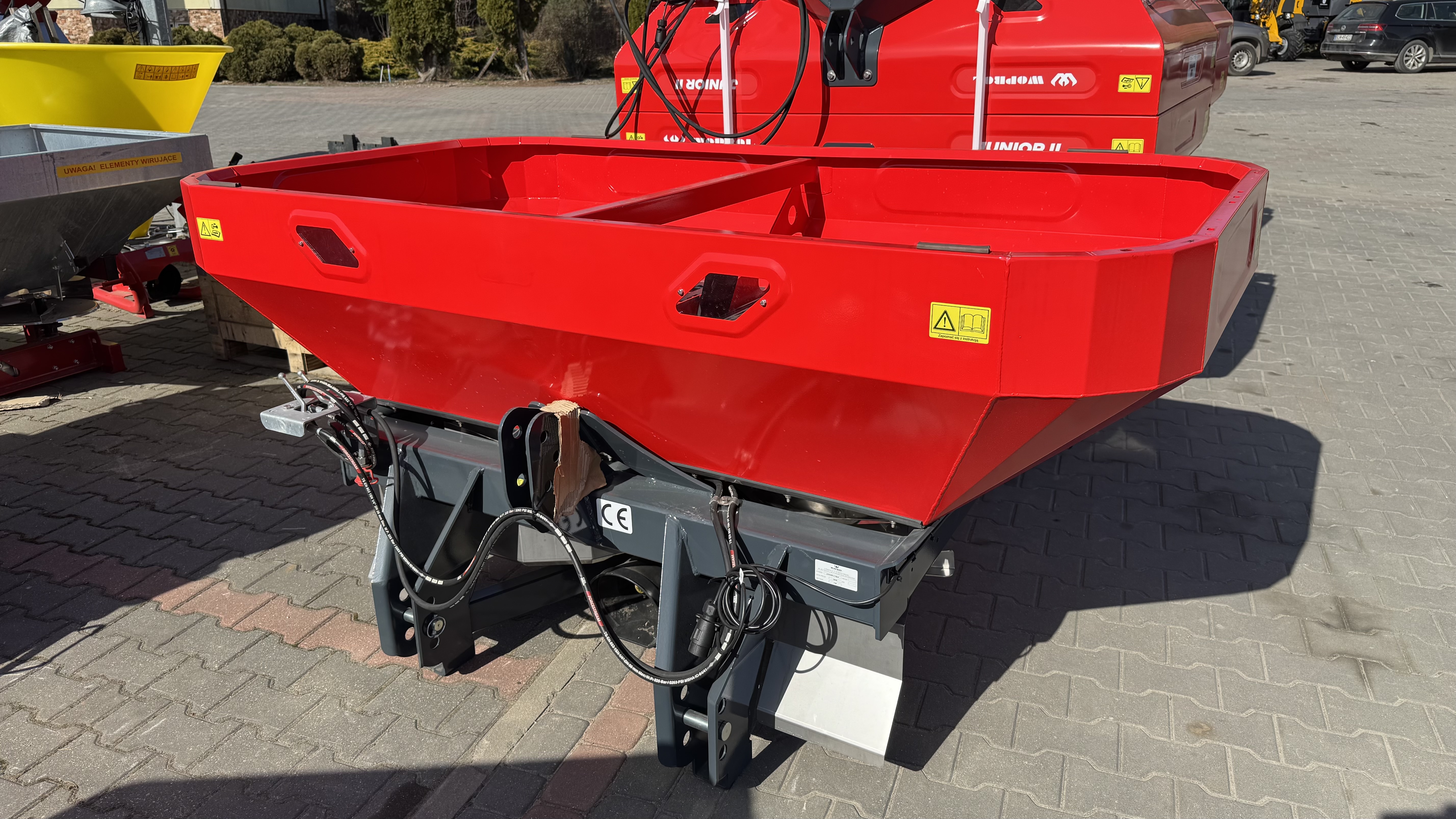 Dviejų diskų trąšų barstytuvas WOPROL JUNIOR II PLUS MAX