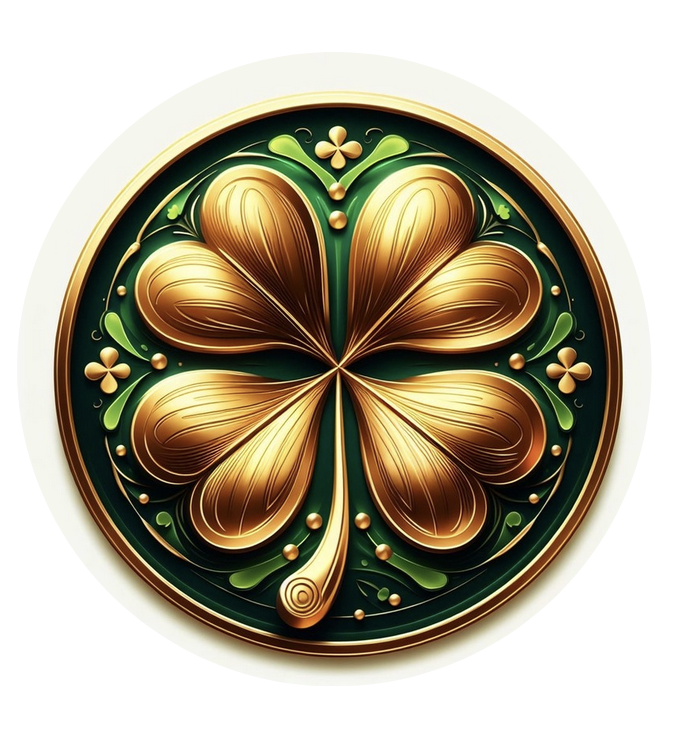 Pendentif Trèfle Or