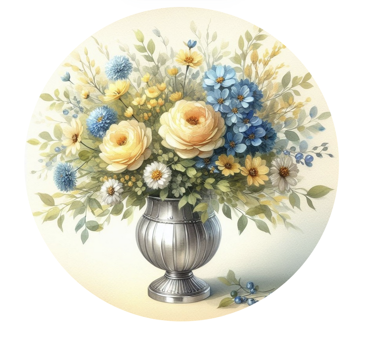 Pendentif Bouquet Leana