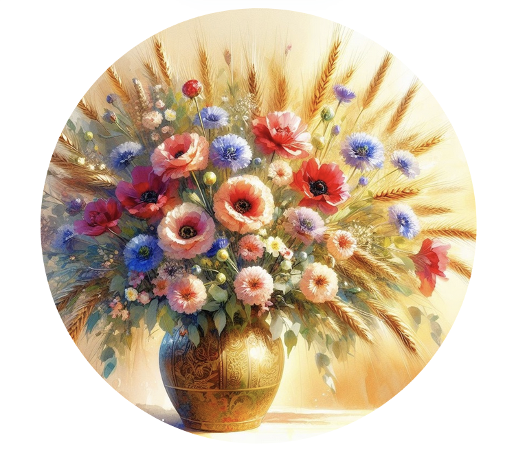 Pendentif Bouquet Summer Pastel