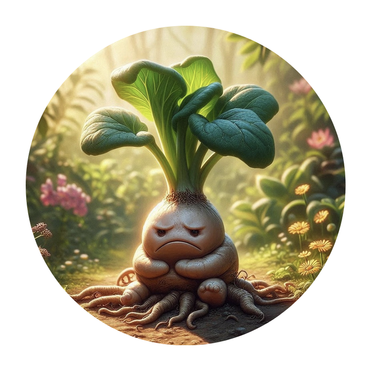 Pendentif Mandragore