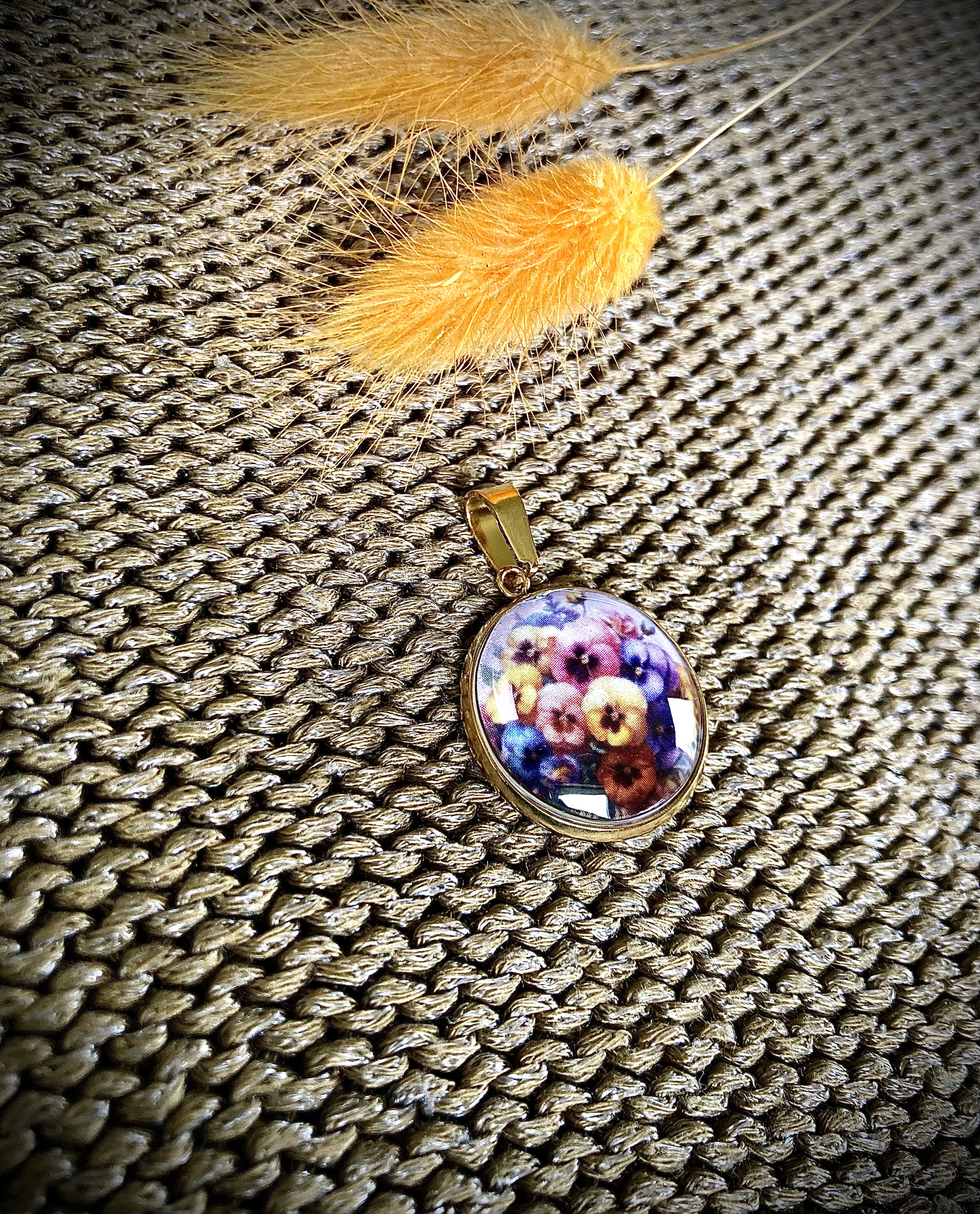 Pendentif Pensée