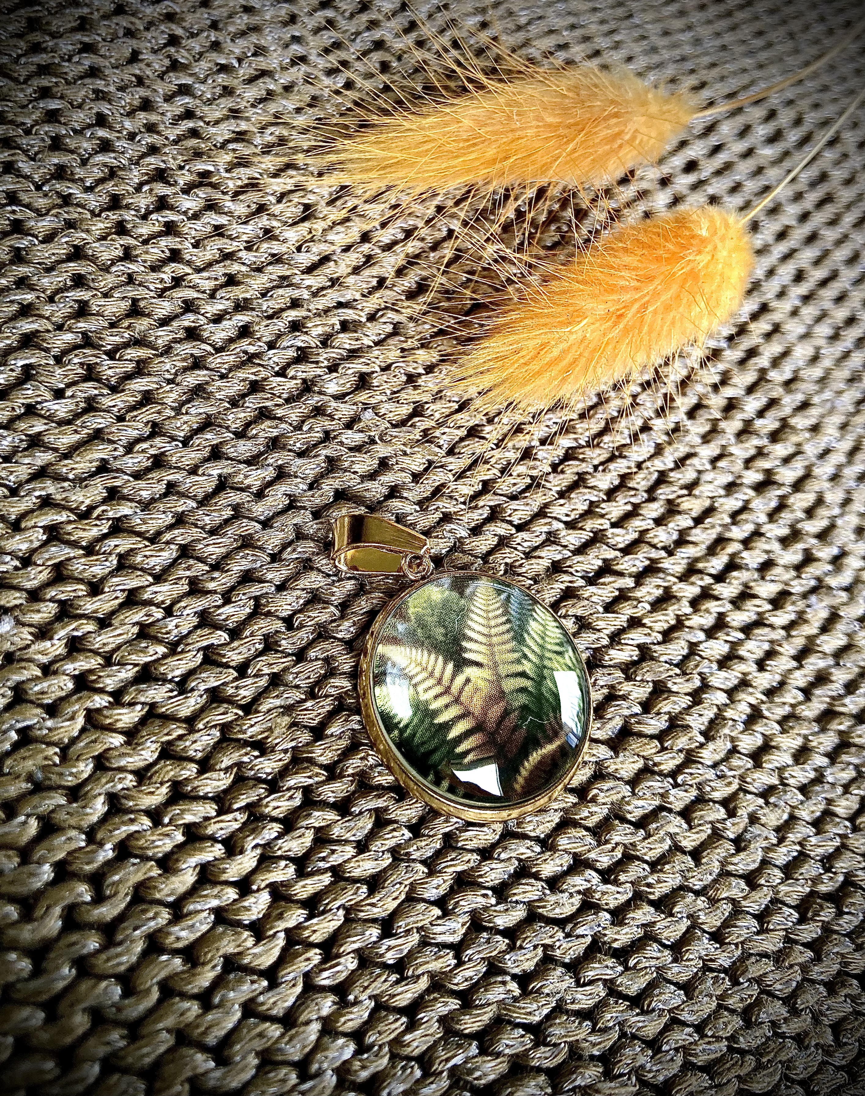 Pendentif Fougère