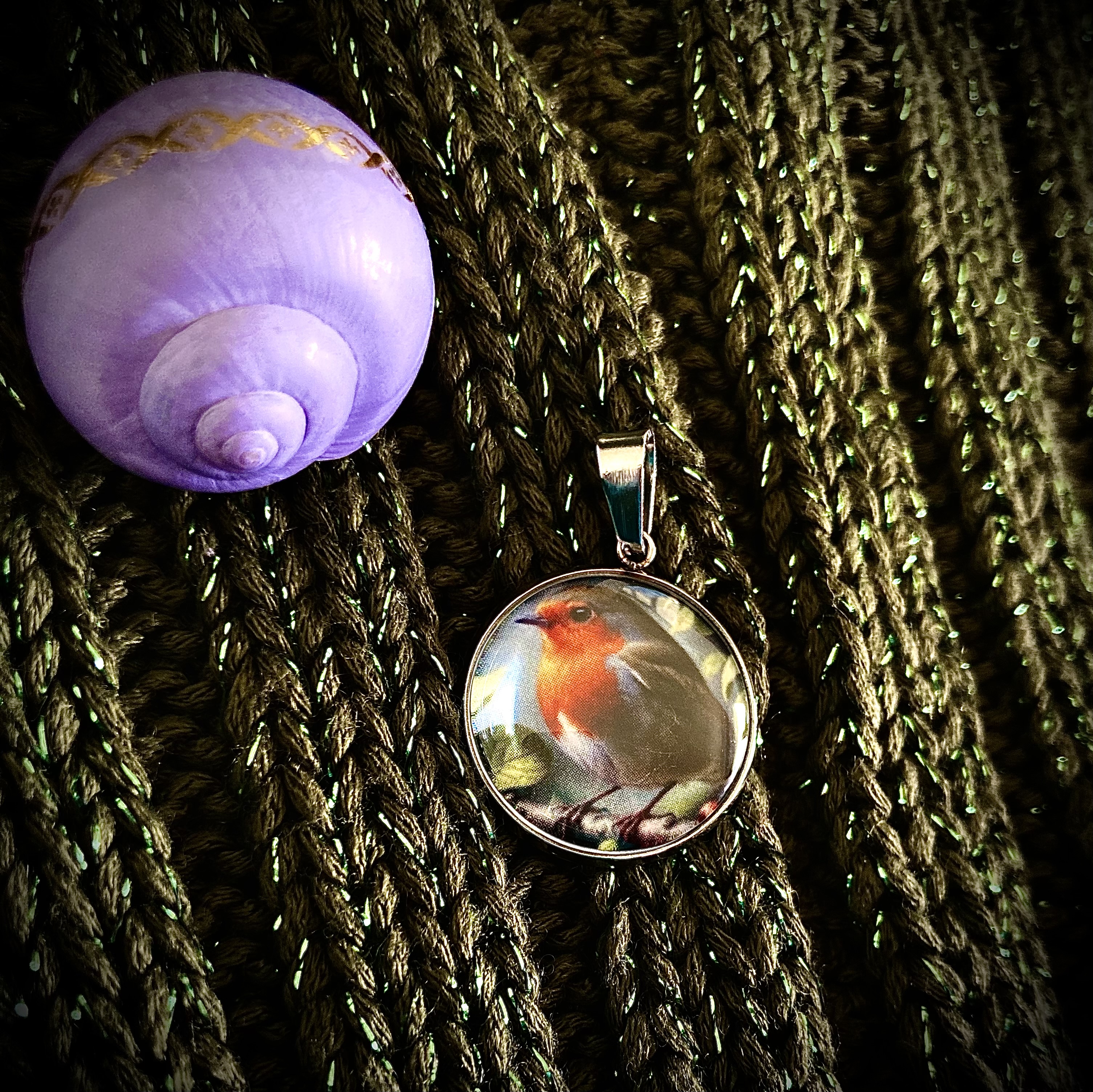 Pendentif Rouge-gorge