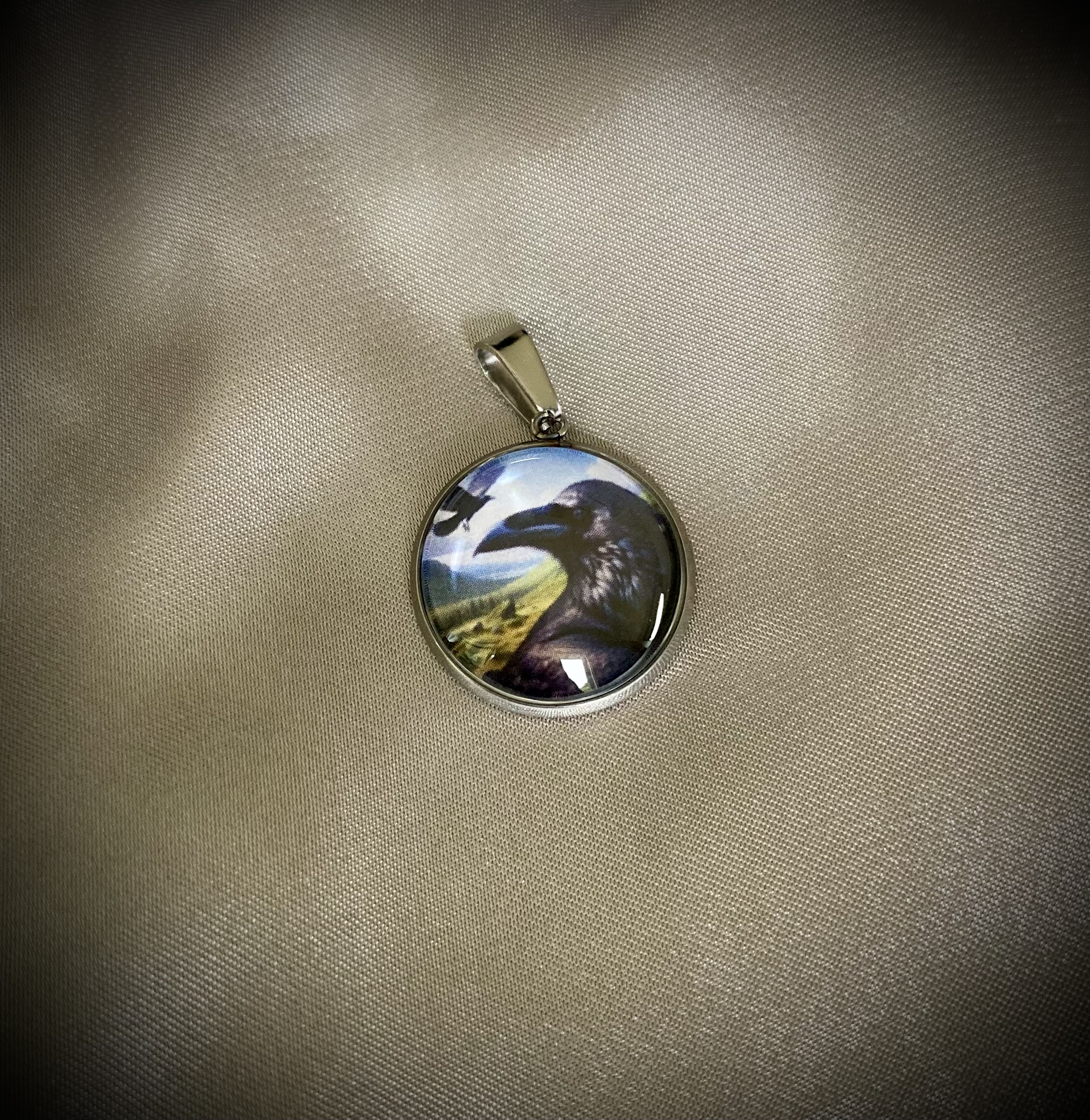 Pendentif Corbeau