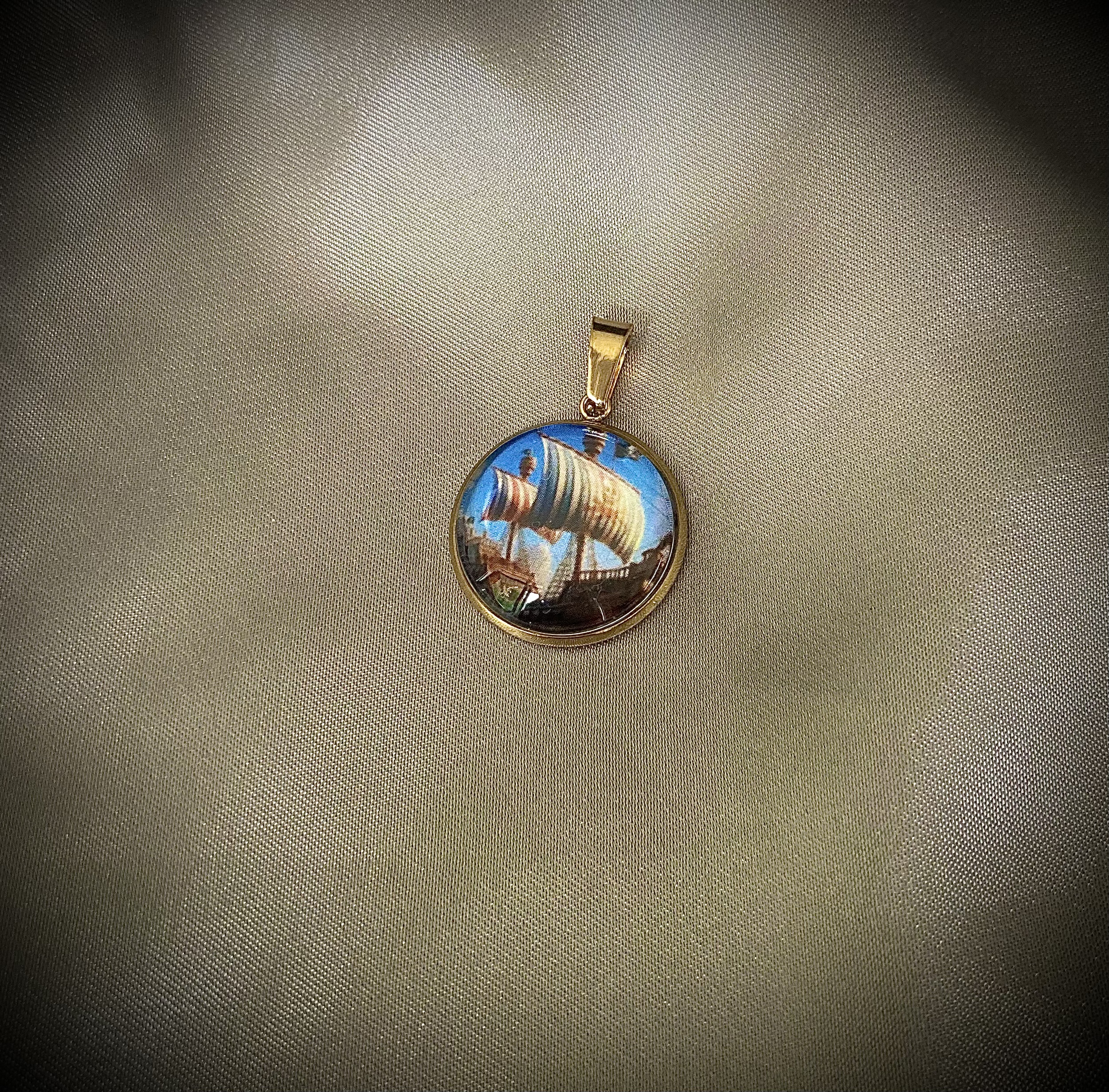 Pendentif Bateau pirate