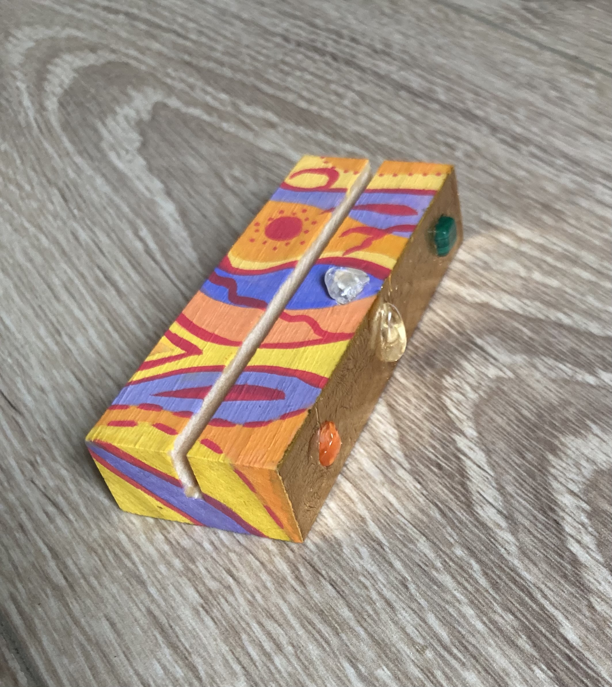 Porte-carte rituel de manifestation