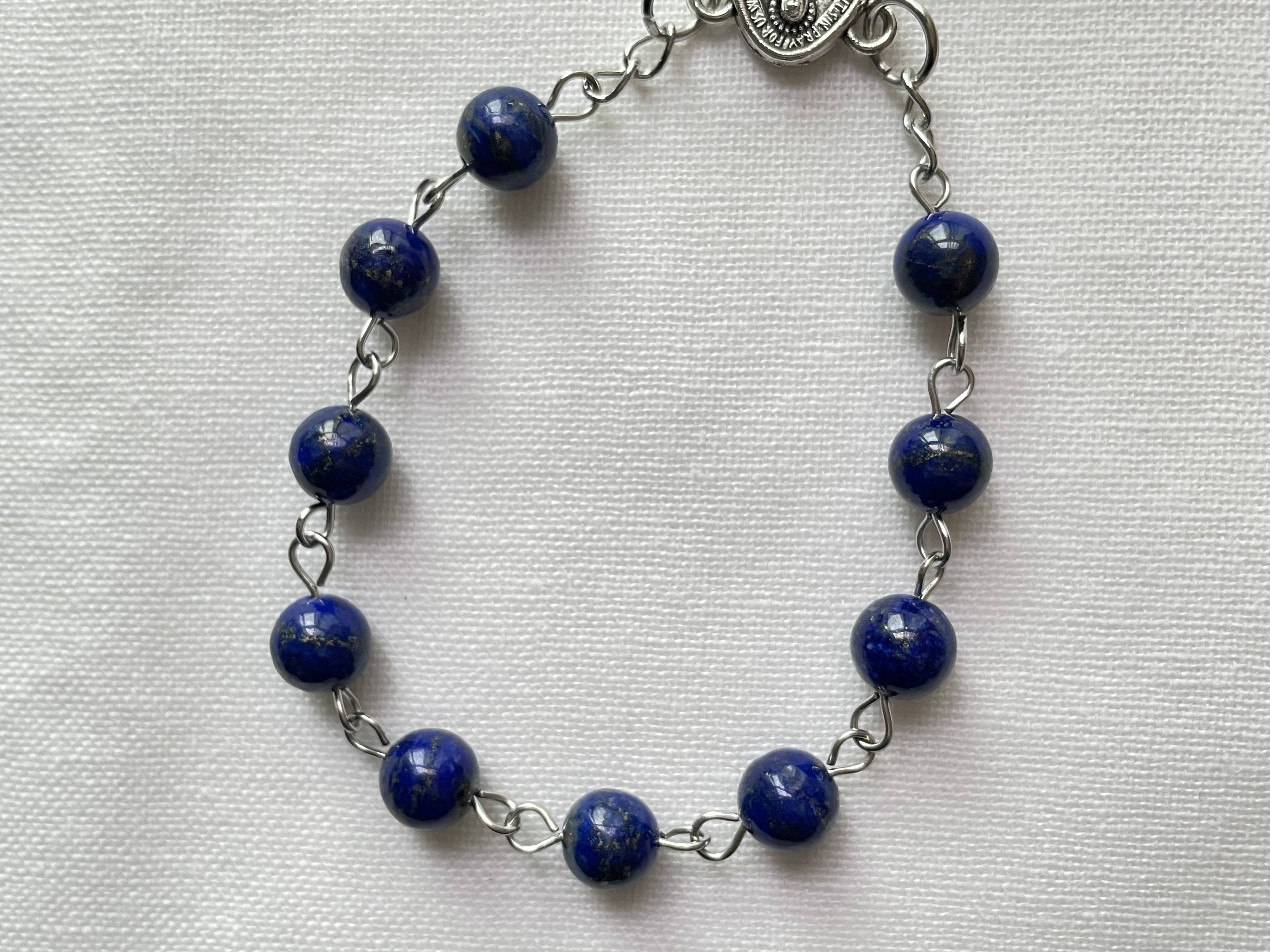 Dark Blue Sodalite One Decade Rosary