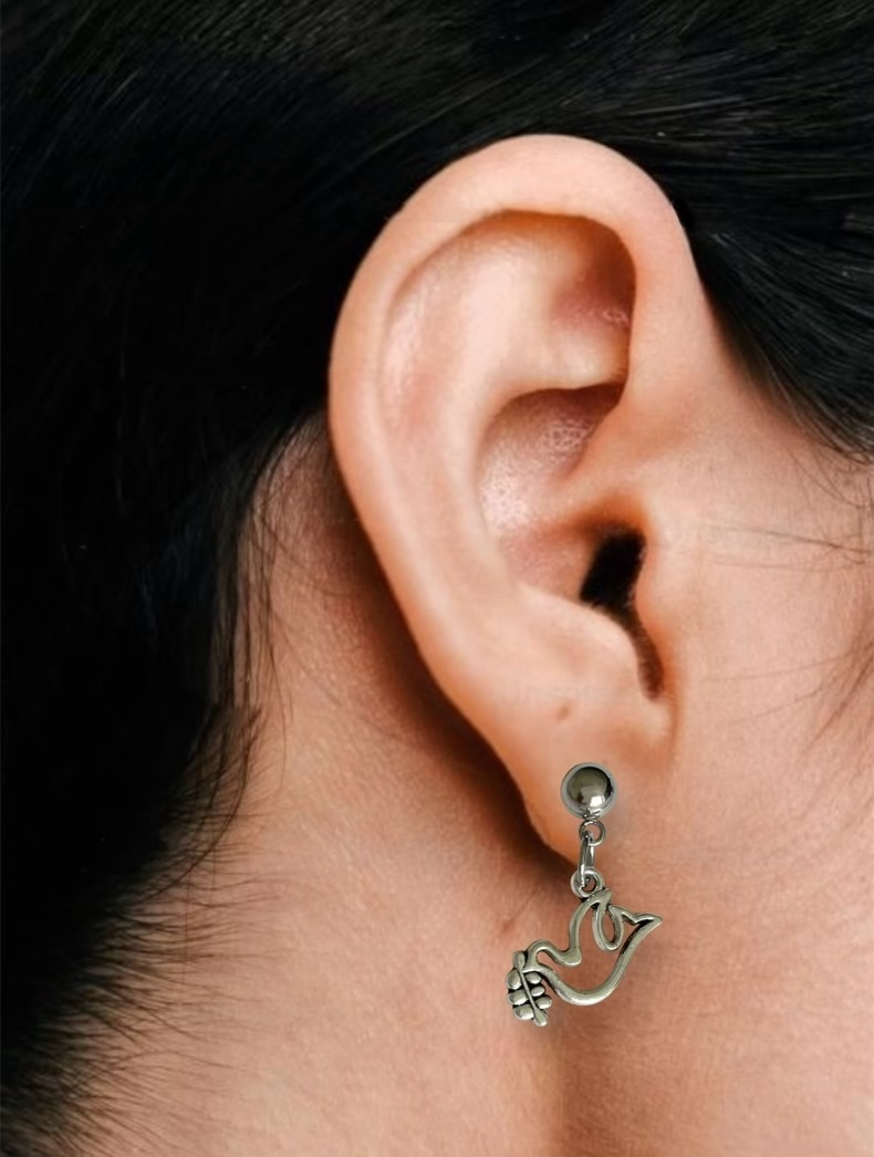 Holy Spirit Dove Earrings