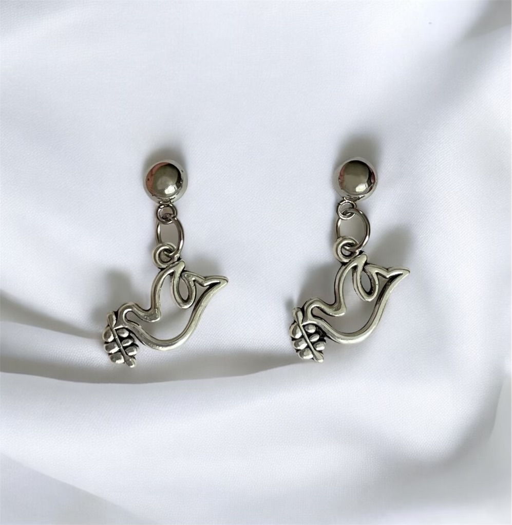 Holy Spirit Dove Earrings