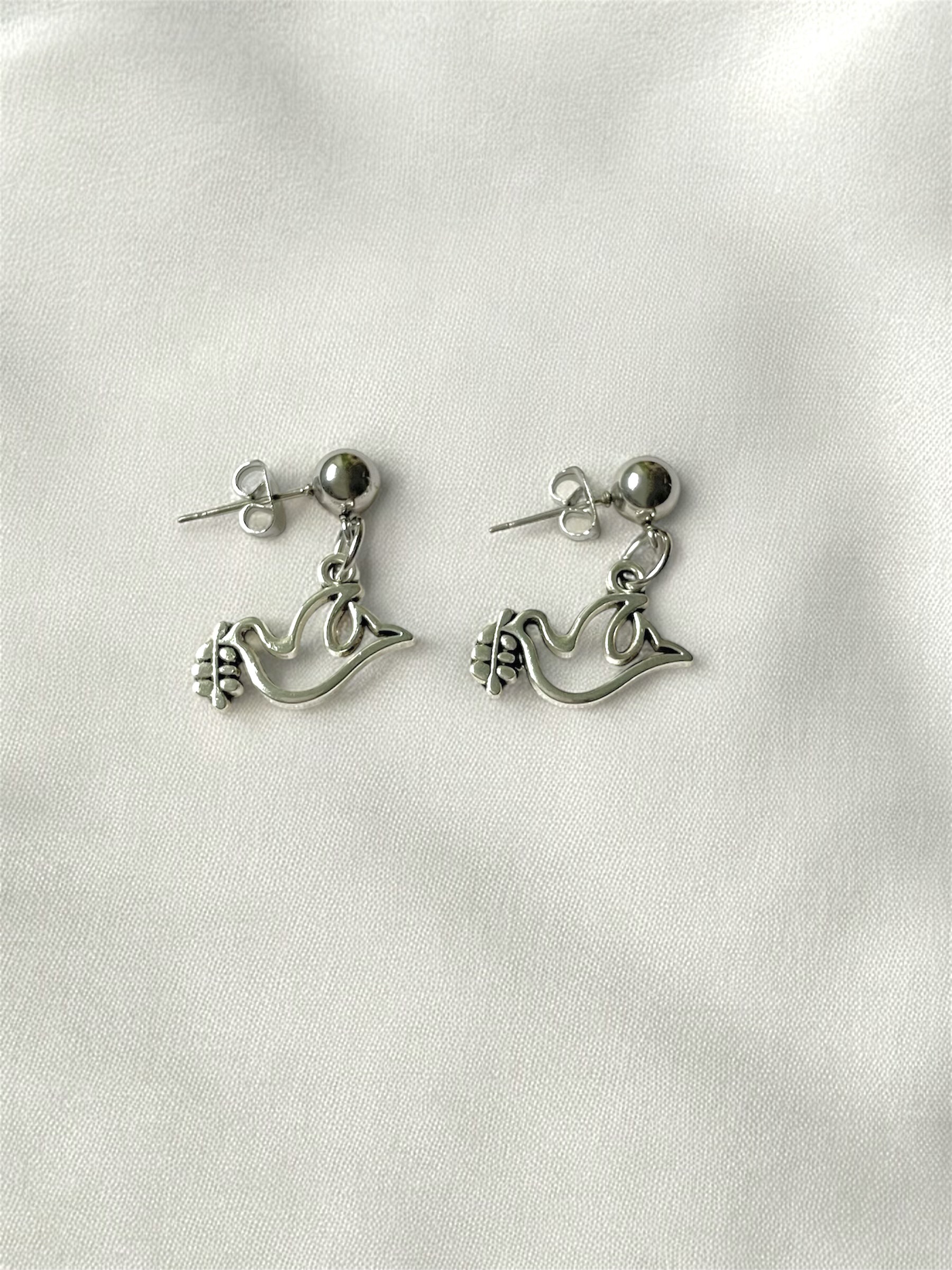 Holy Spirit Dove Earrings
