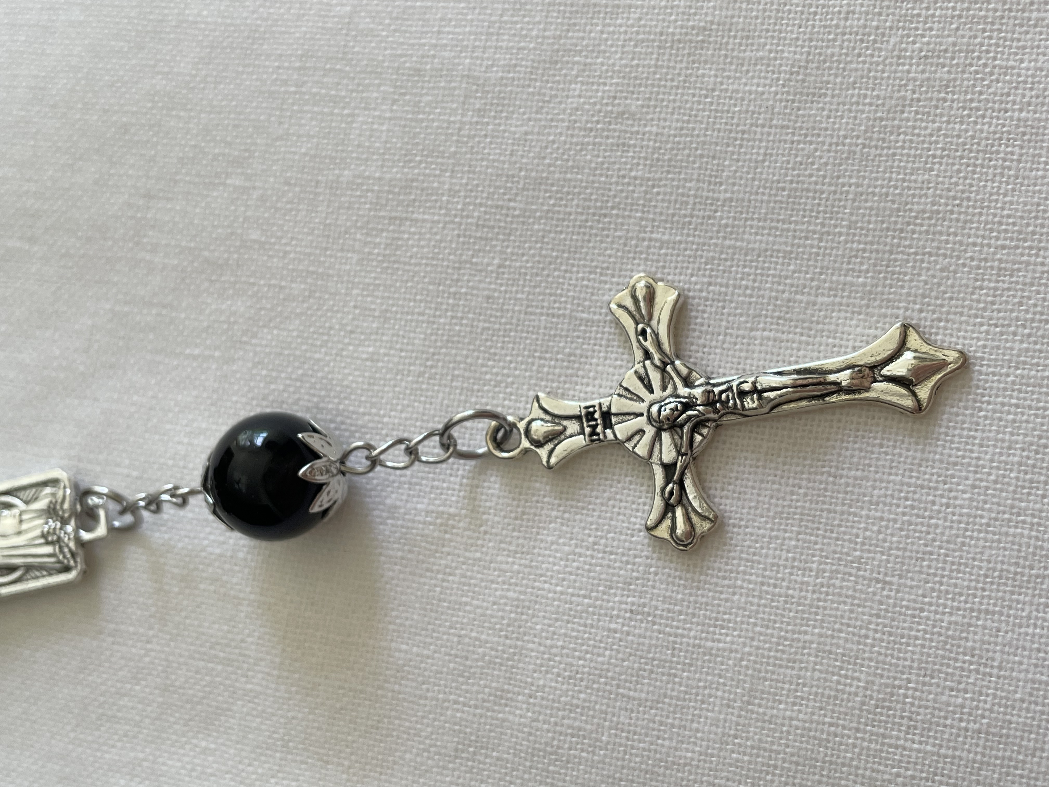 Black Onyx One Decade Rosary